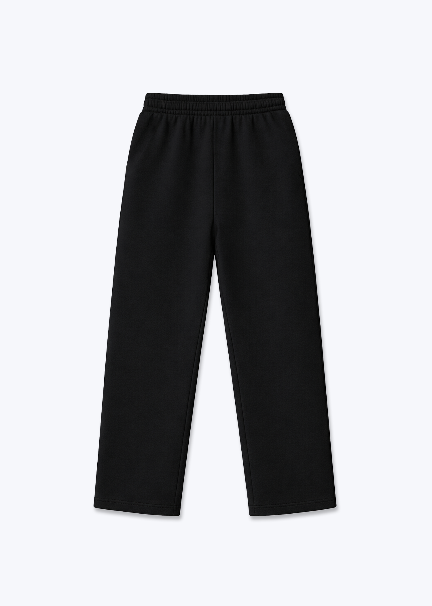 CLEAN BLANK - Trackpants - Black Back Base
