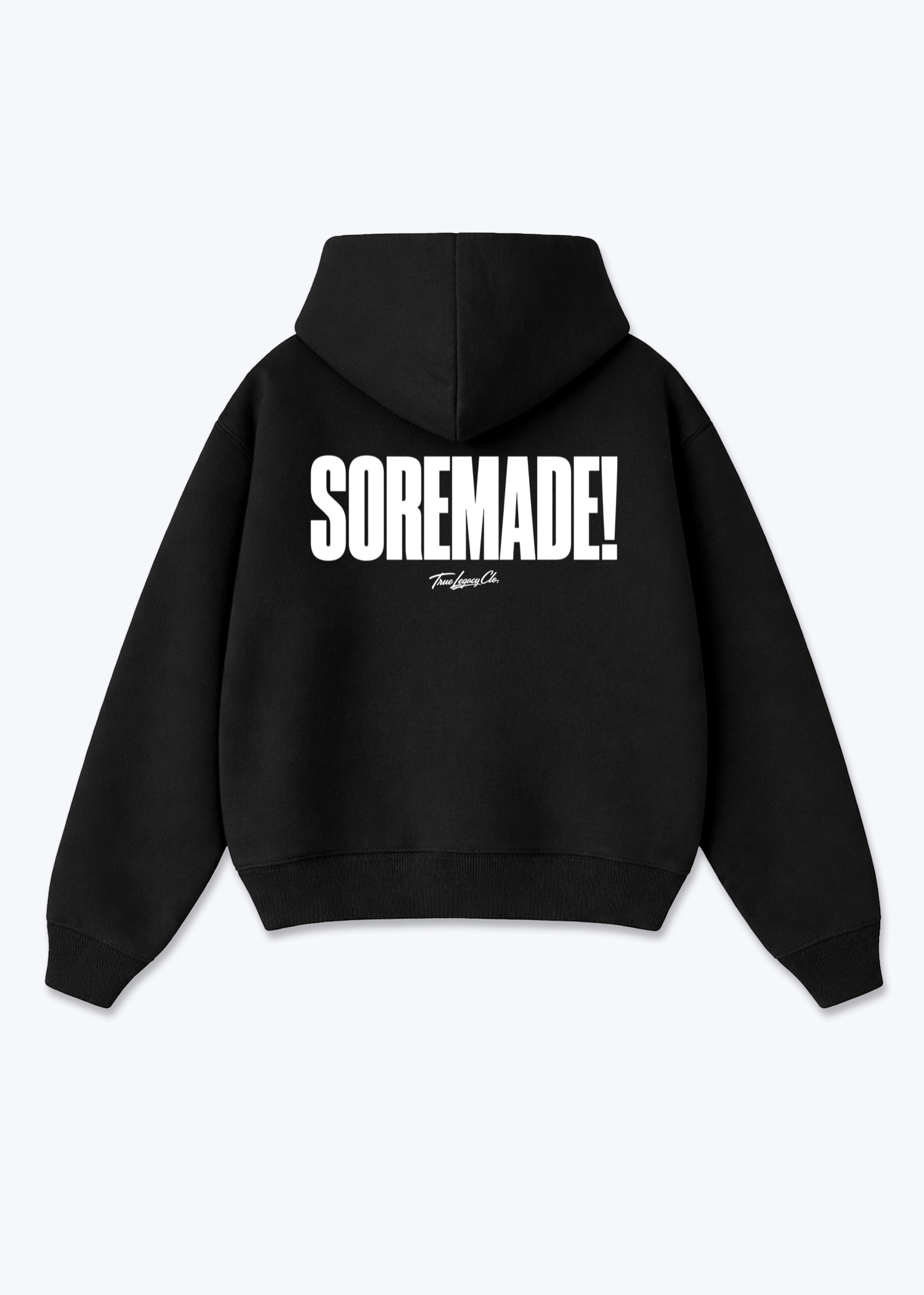 SOREMADE - Oversized Hoodie - Black Back (Designed)