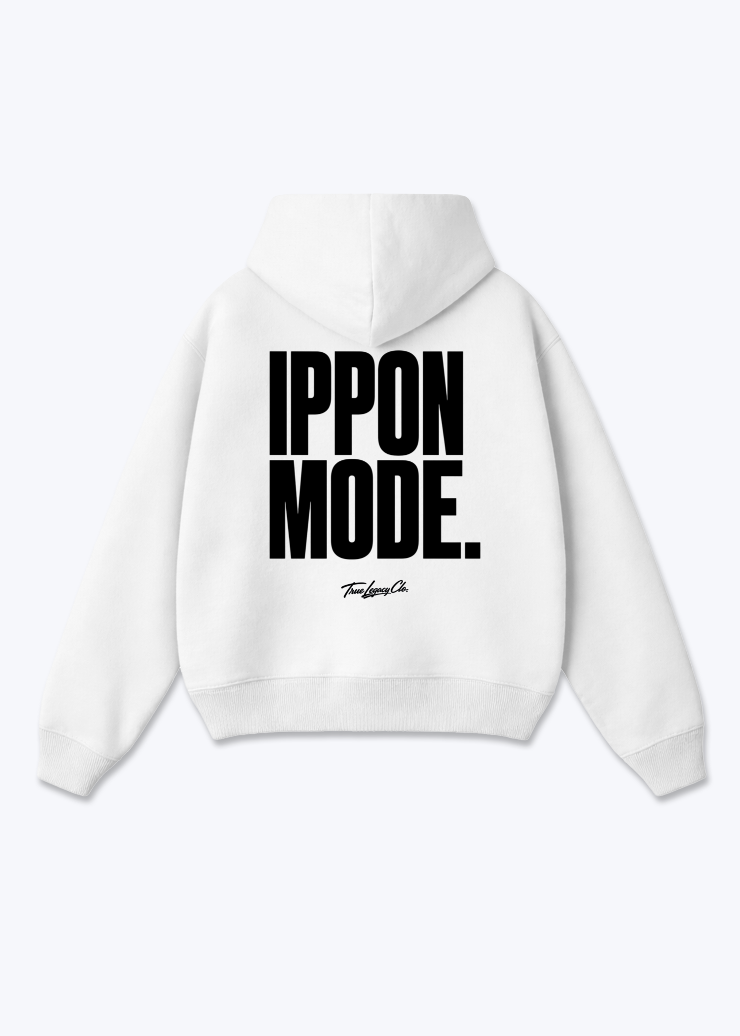 IPPON MODE - Oversized Hoodie - White Back (Designed)
