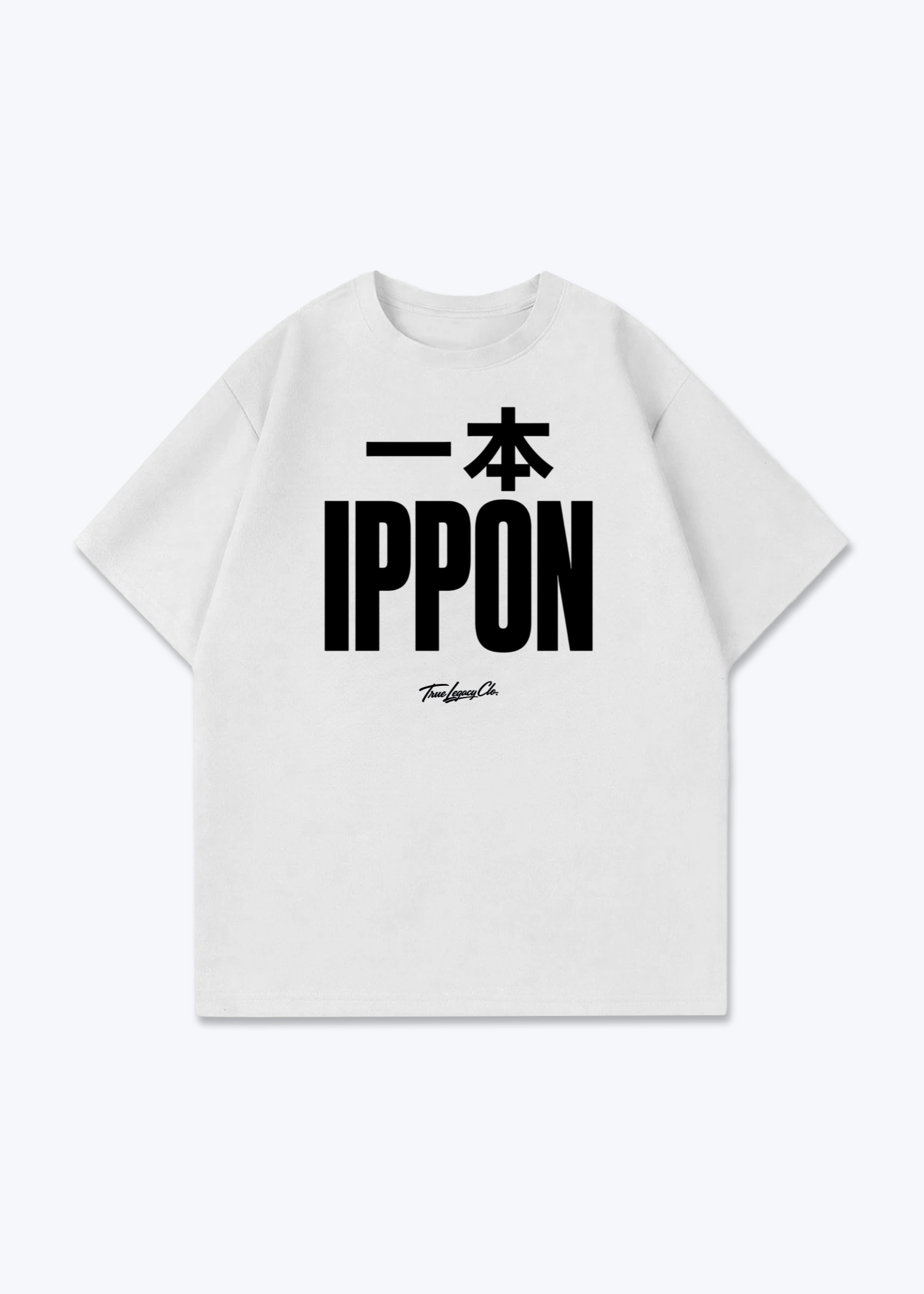 IPPON | CLASSIC - Oversized Shirt - White Front (Designed)