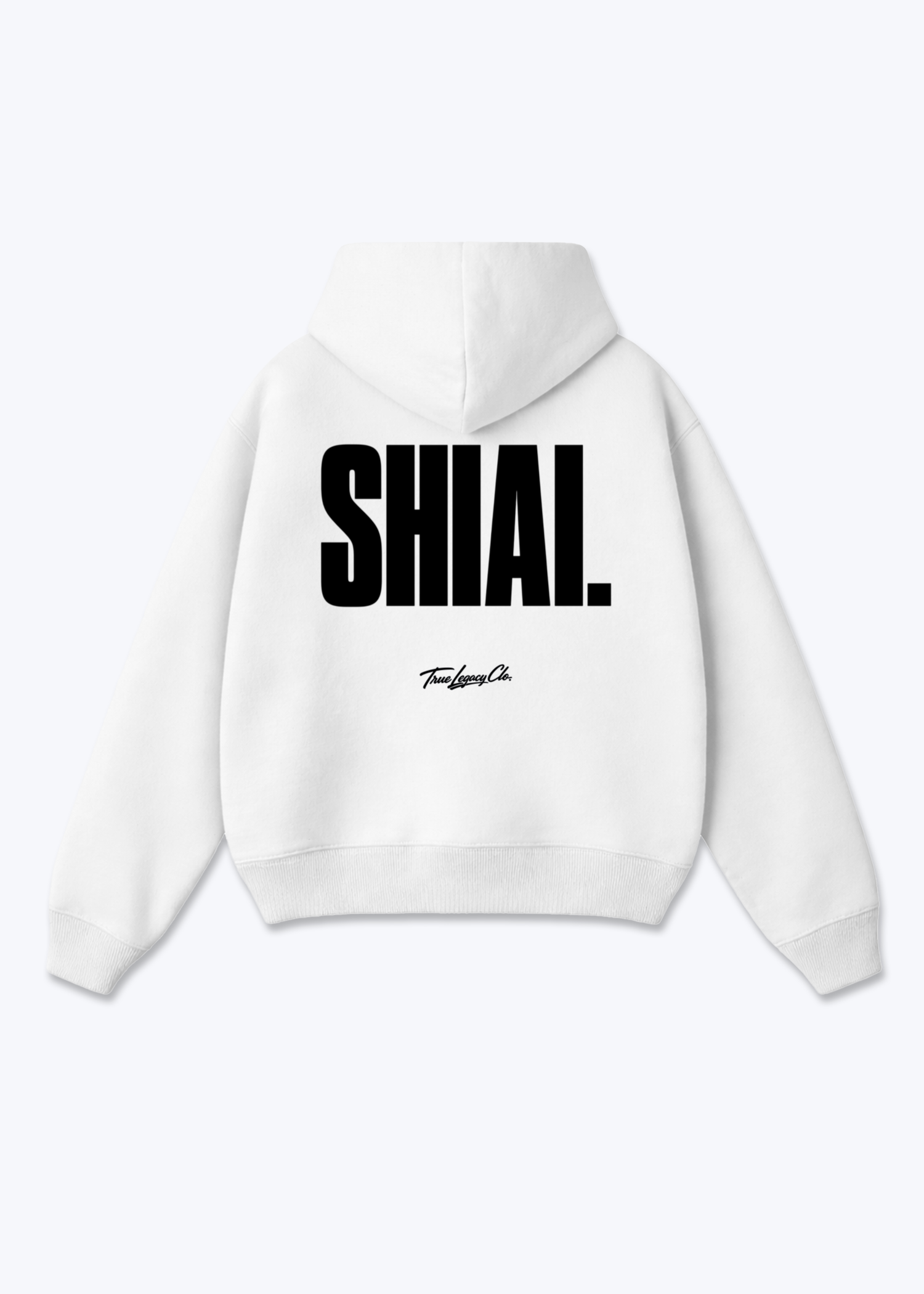 SHIAI - Oversized Hoodie - White Back (Designed)