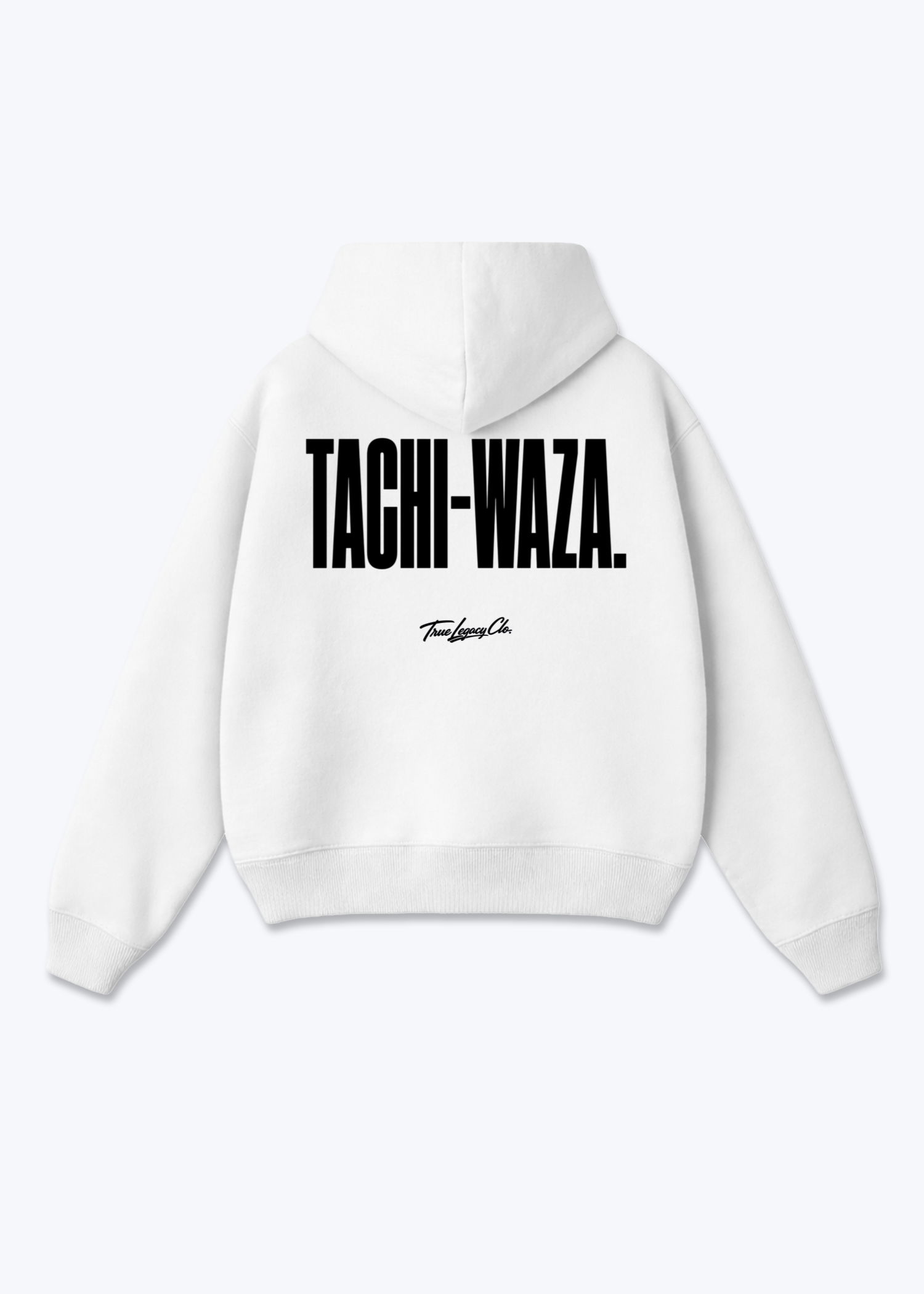 TACHI-WAZA - Oversized Hoodie - White Back (Designed)