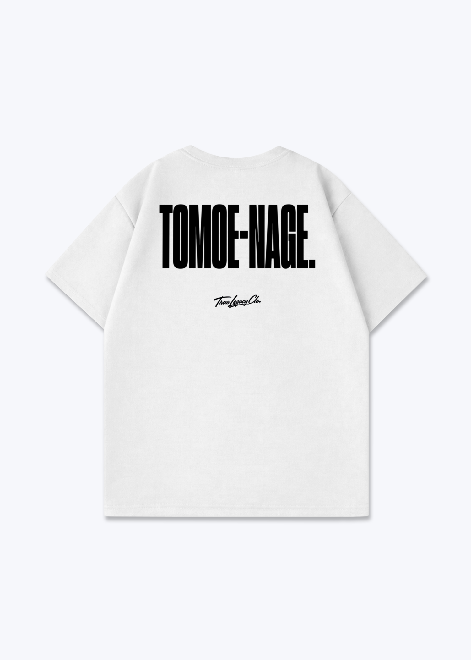TOMOE NAGE - Oversized Shirt - White Back (Designed)