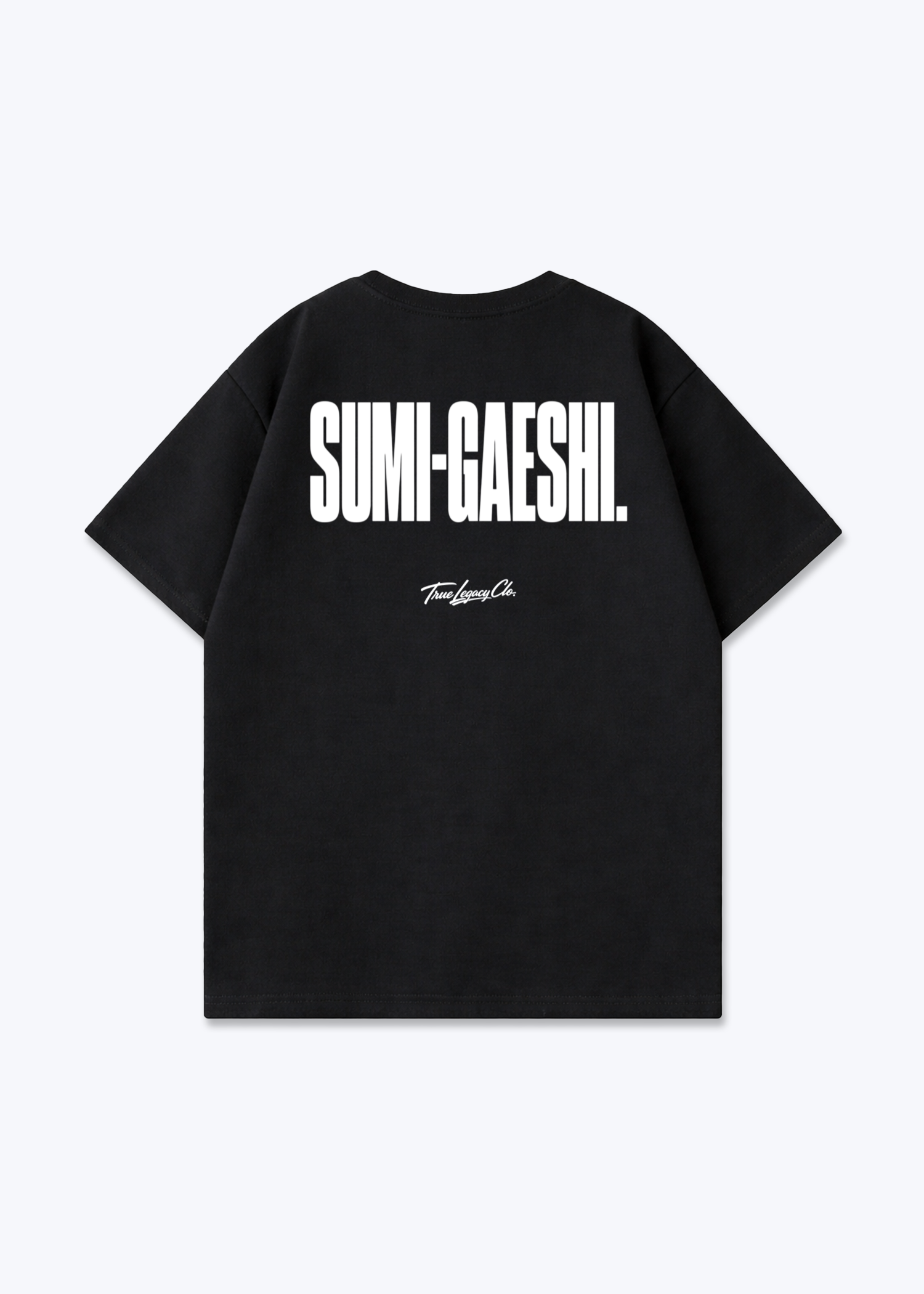SUMI-GAESHI - Oversized Shirt - Black Back (Designed)