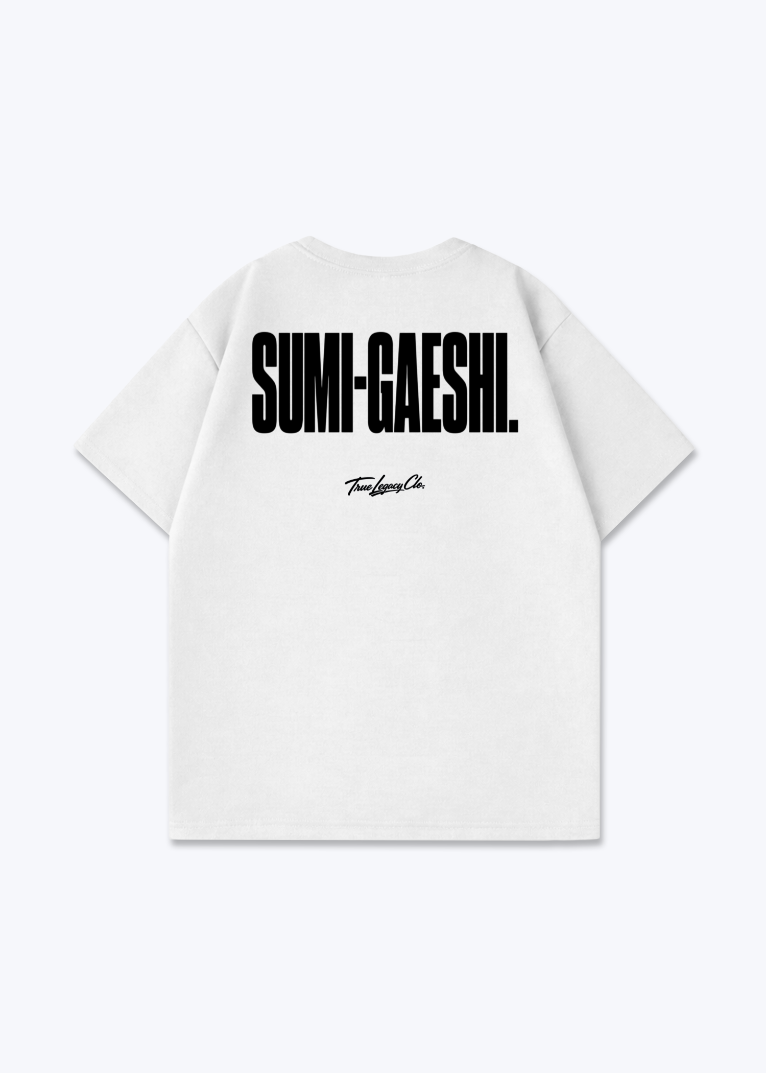 SUMI-GAESHI - Oversized Shirt - White Back (Designed)