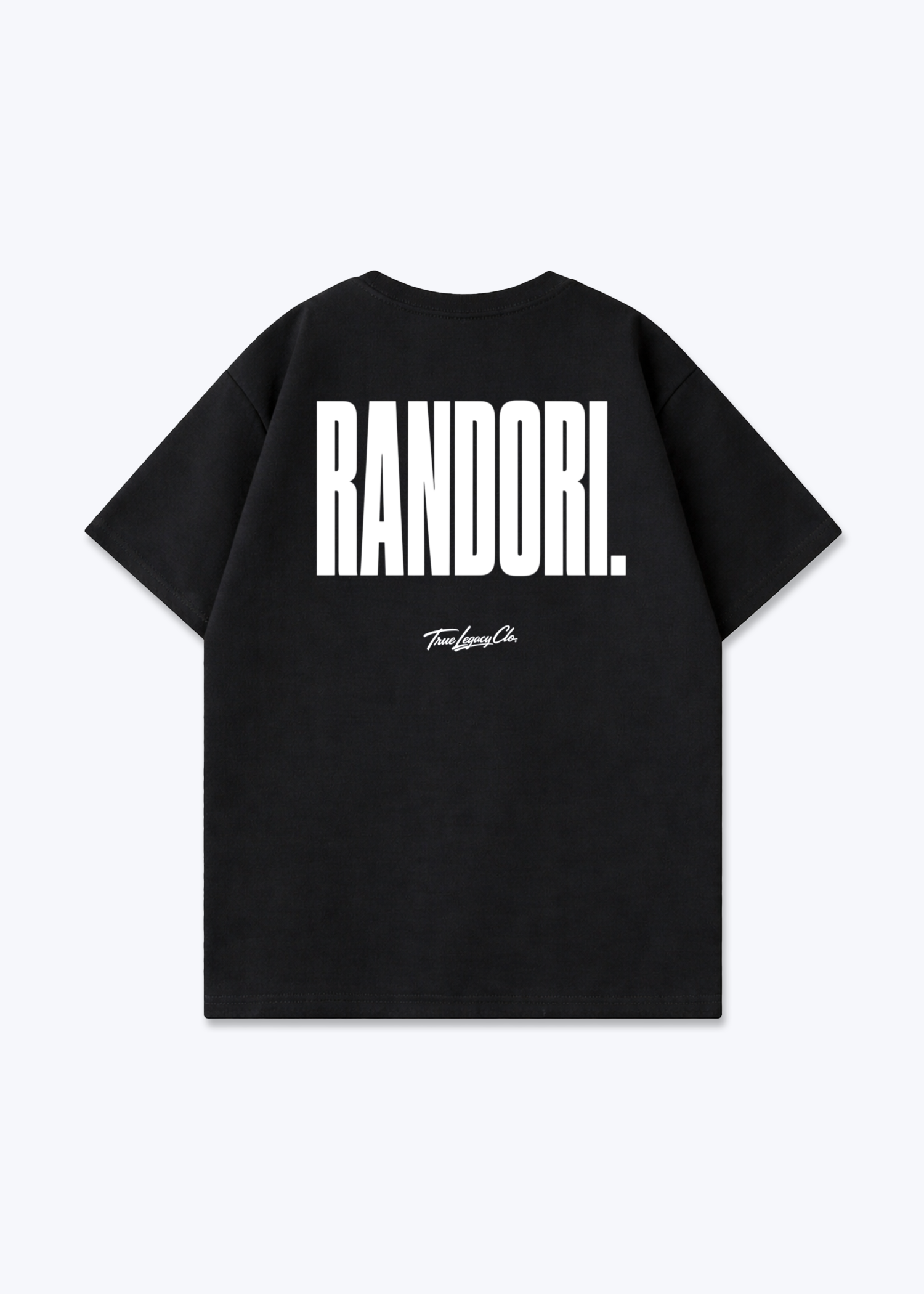 RANDORI - Oversized Shirt - Black Back (Designed)