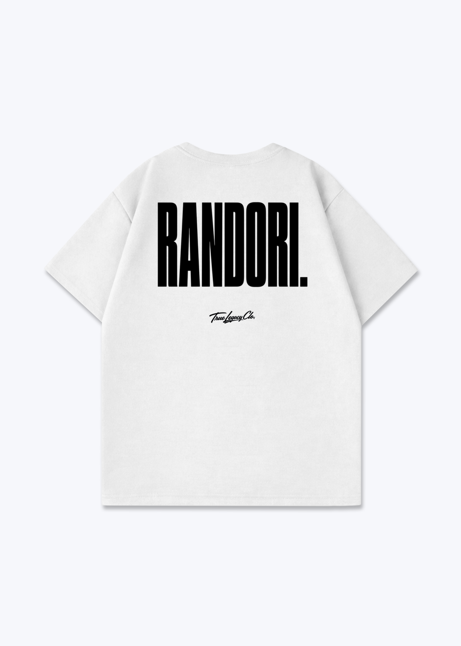 RANDORI - Oversized Shirt - White Back (Designed)