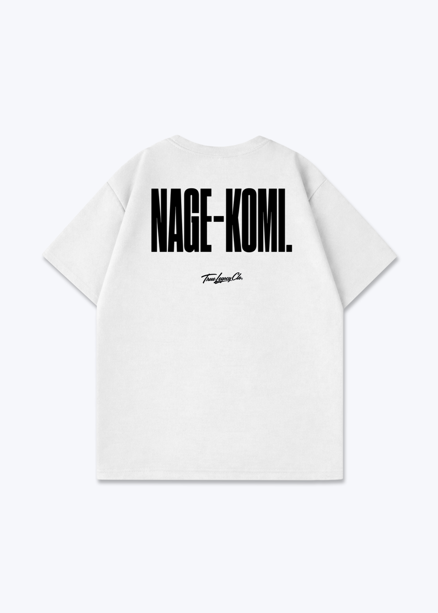 NAGE-KOMI - Oversized Shirt - White Back (Designed)