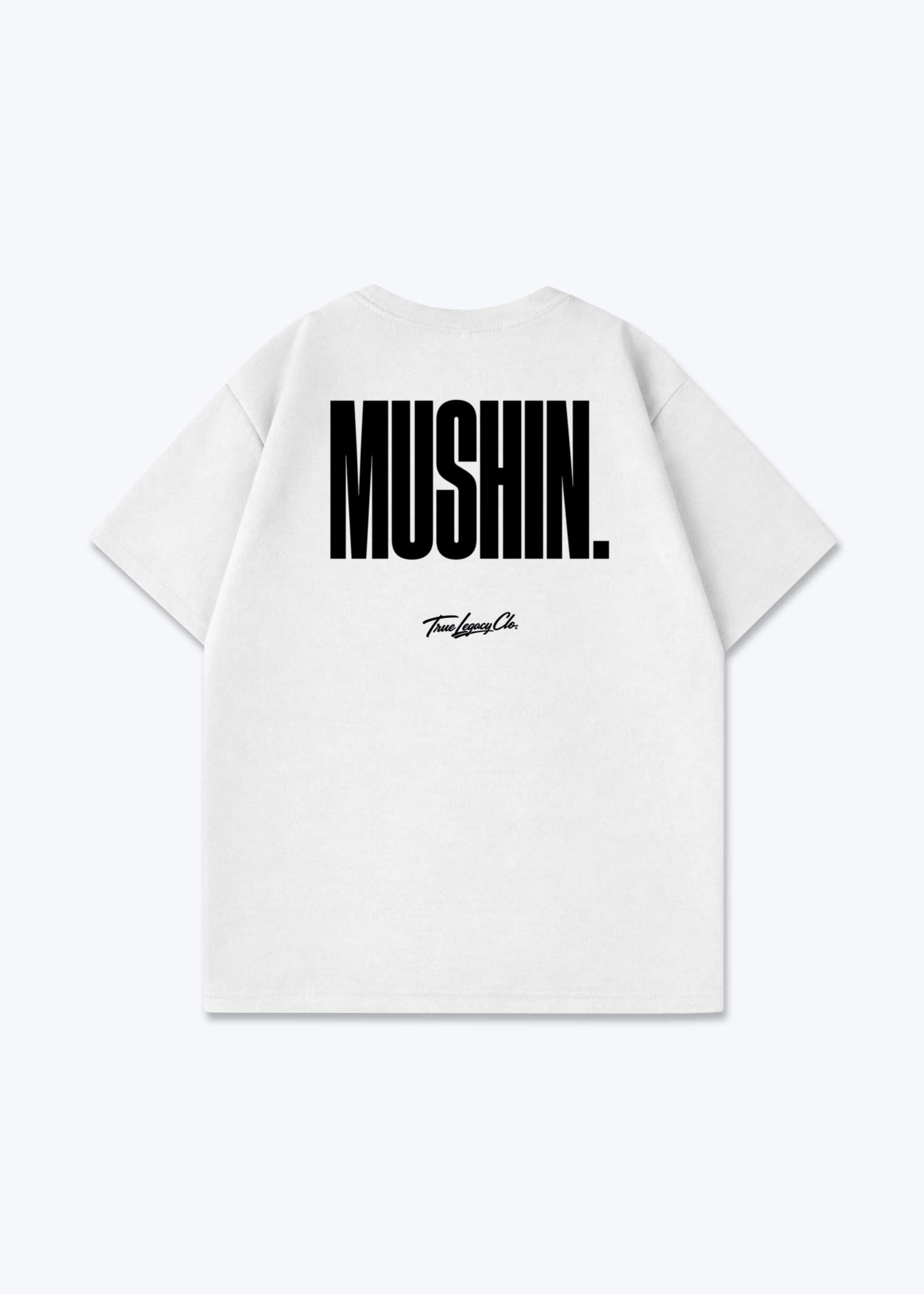 MUSHIN - Oversized Shirt - White Back (Designed)