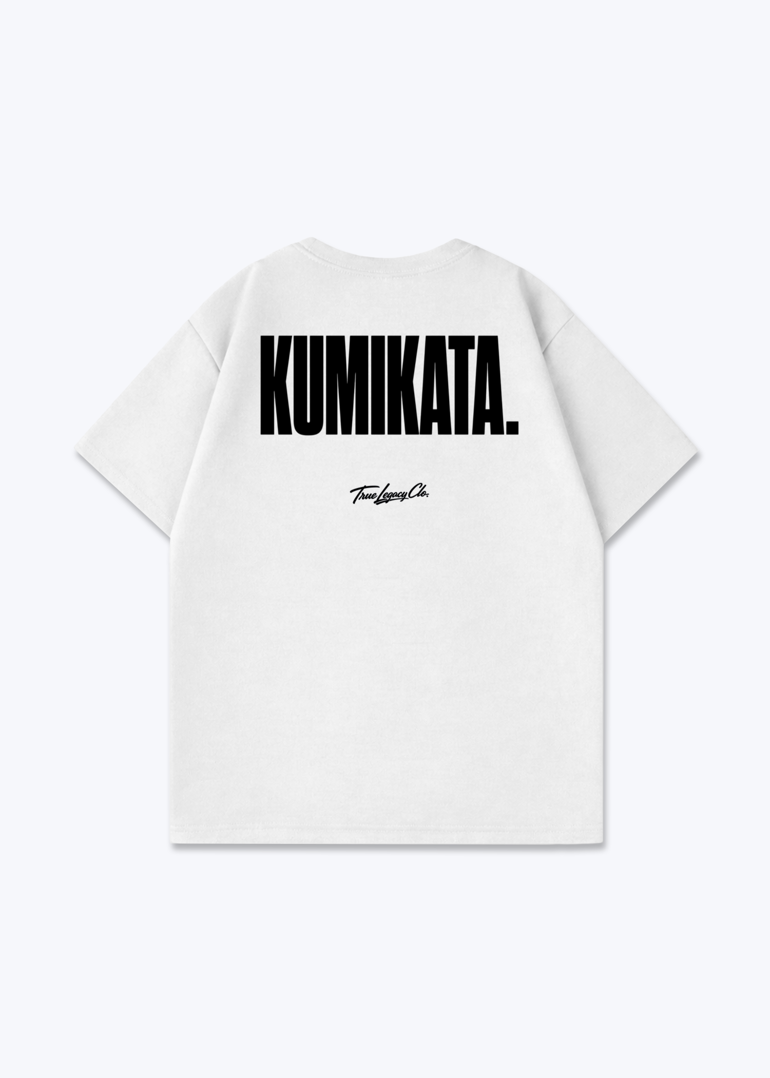 KUMIKATA - Oversized Shirt - White Back (Designed)