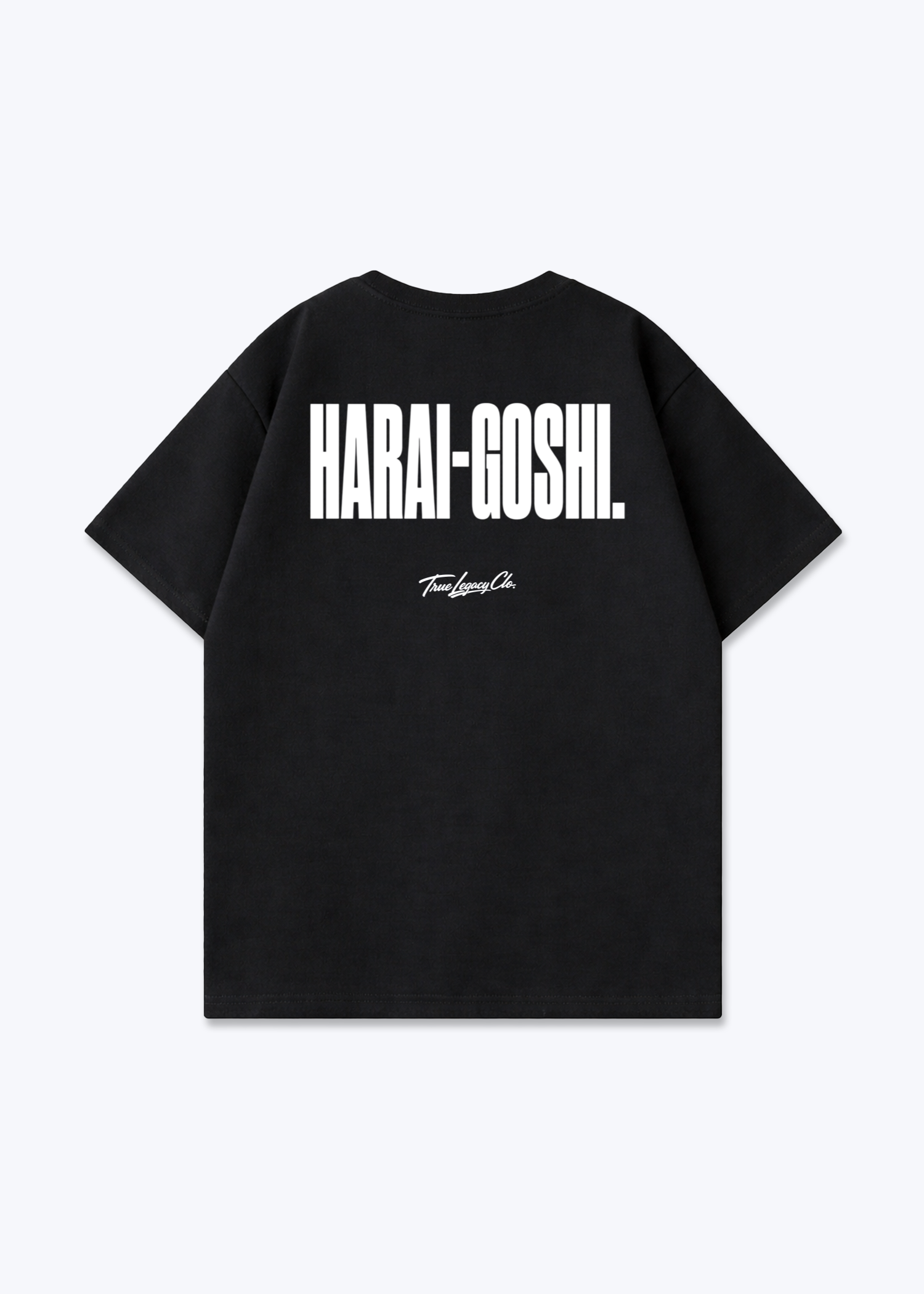 HARAI-GOSHI - Oversized Shirt - Black Back (Designed)