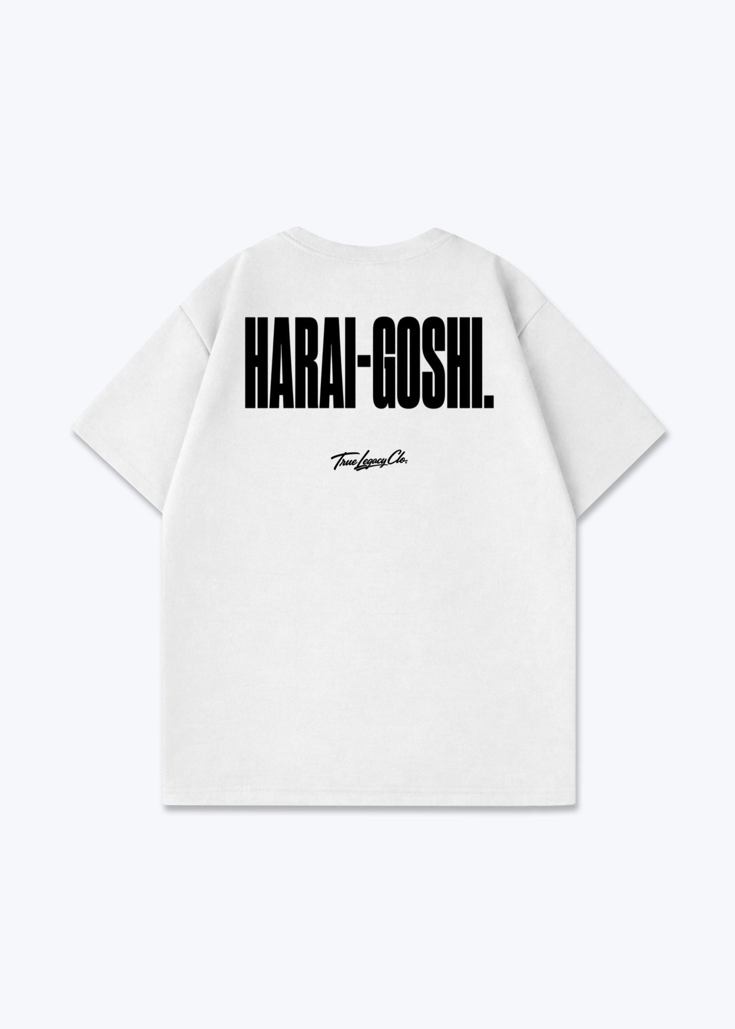 HARAI-GOSHI - Oversized Shirt - White Back (Designed)