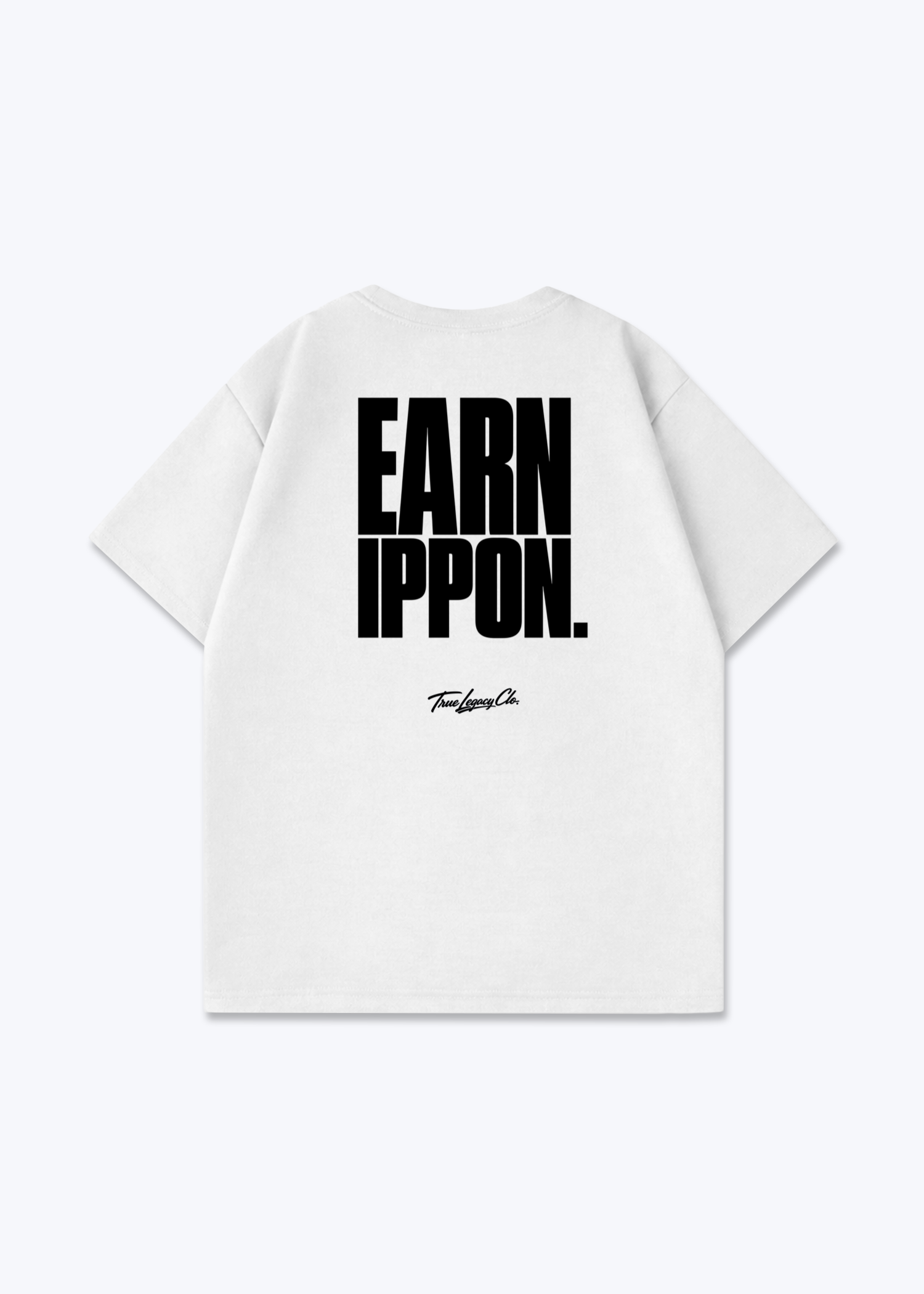 EARN IPPON - Oversized Shirt - White Back (Designed)