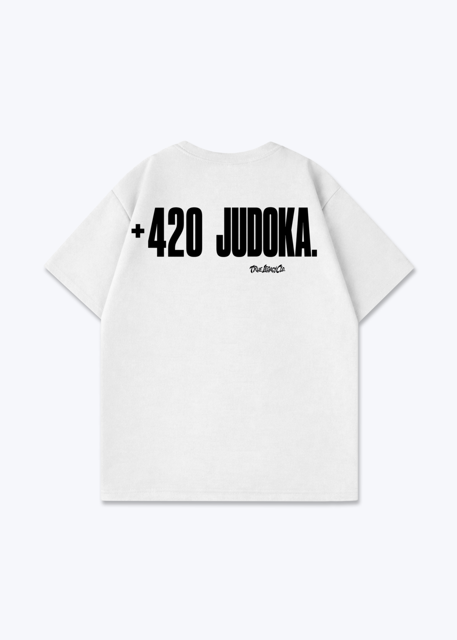 '+420 JUDOKA (CZ) - Oversized Shirt - White Back (Designed)