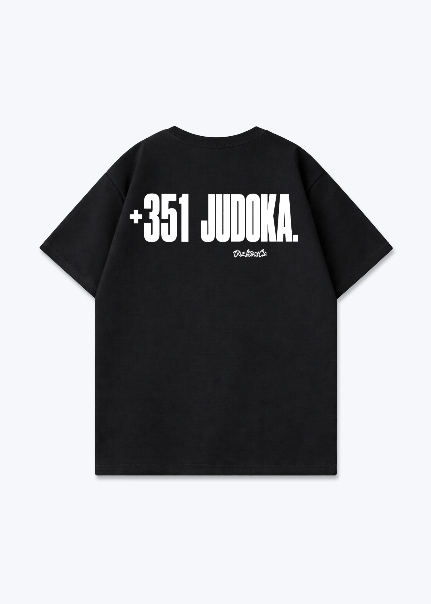 '+351 JUDOKA (PT) - Oversized Shirt - Black Back (Designed)
