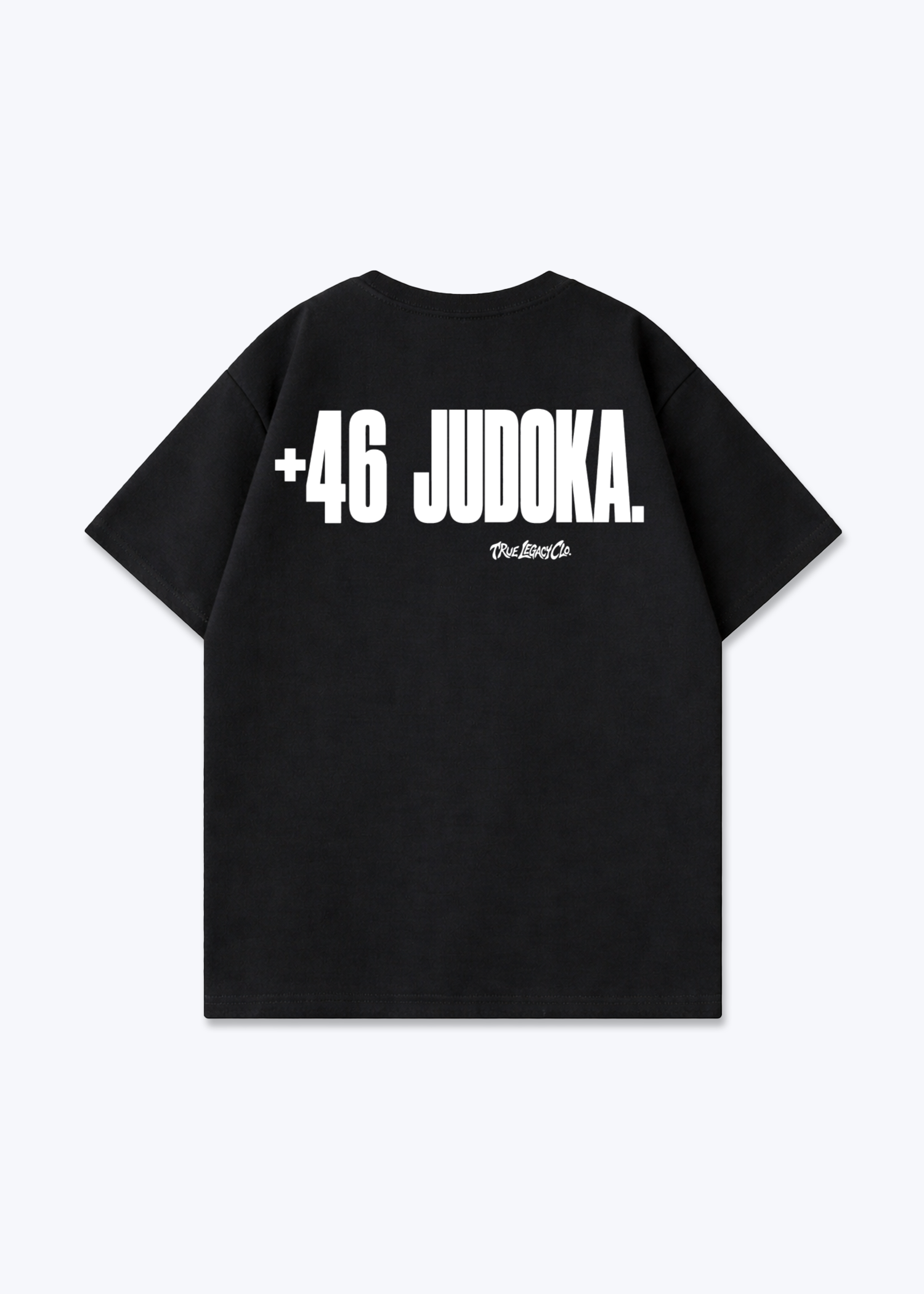 '+46 JUDOKA (SE) - Oversized Shirt - Black Back (Designed)