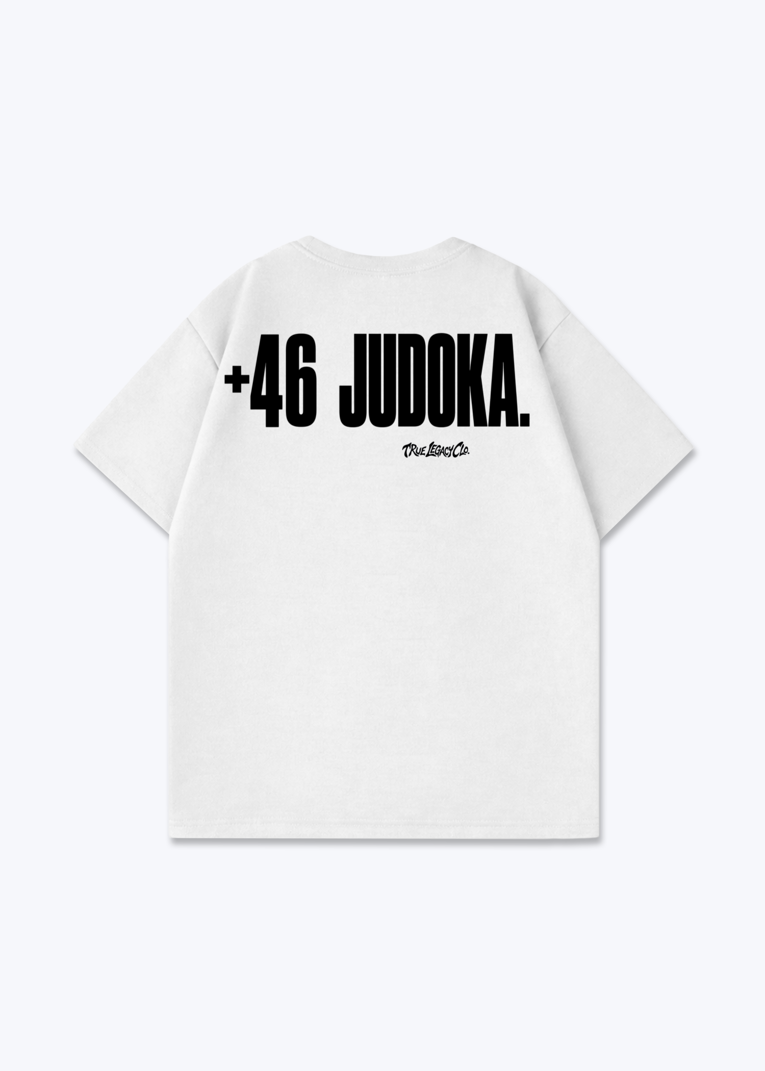 '+46 JUDOKA (SE) - Oversized Shirt - White Back (Designed)