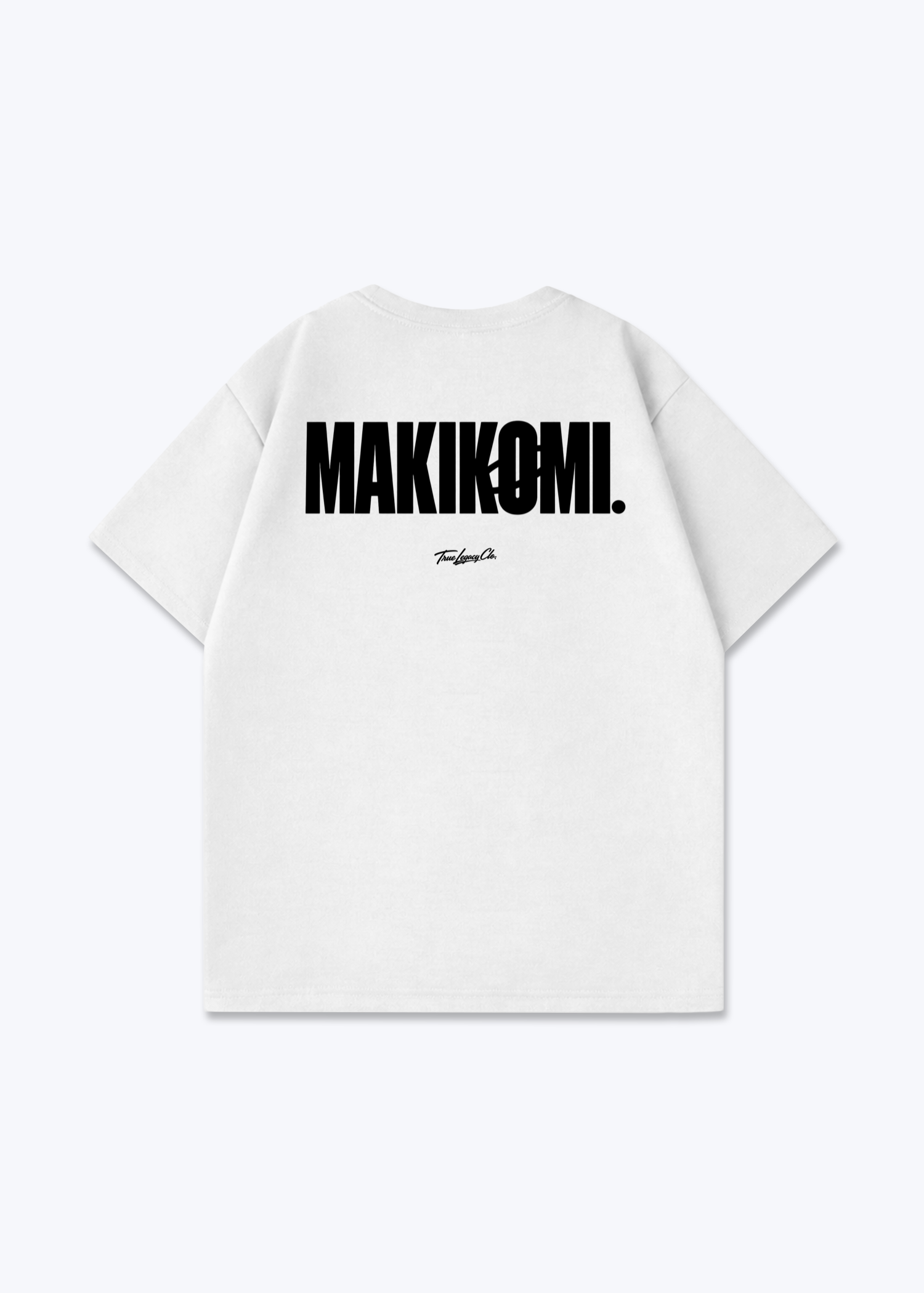 MAKIKOMI - Oversized Shirt - White Back (Designed)
