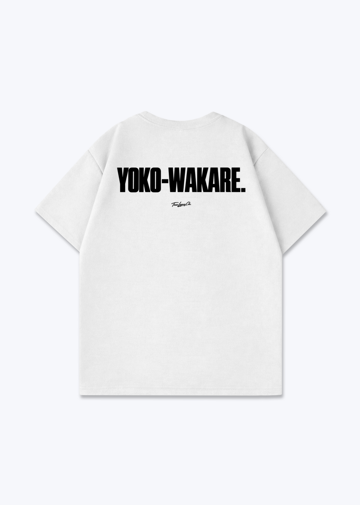 YOKO-WAKARE - Oversized Shirt - White Back (Designed)