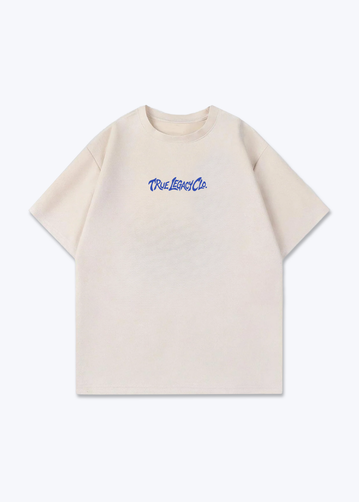 TRUE LEGACY CLO. - Oversized Shirt - Beige Front (Designed)