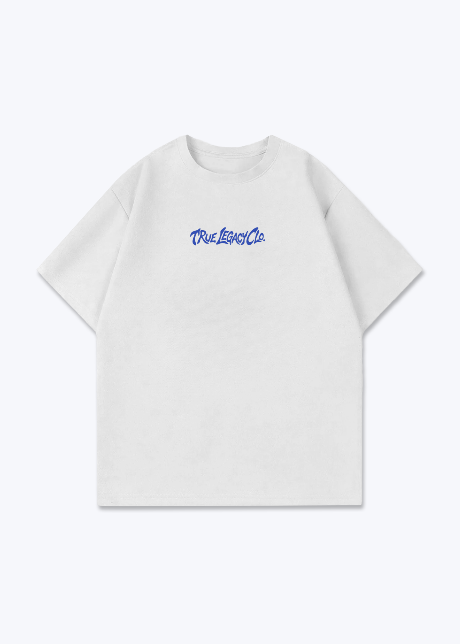 TRUE LEGACY CLO. - Oversized Shirt - White Front (Designed)