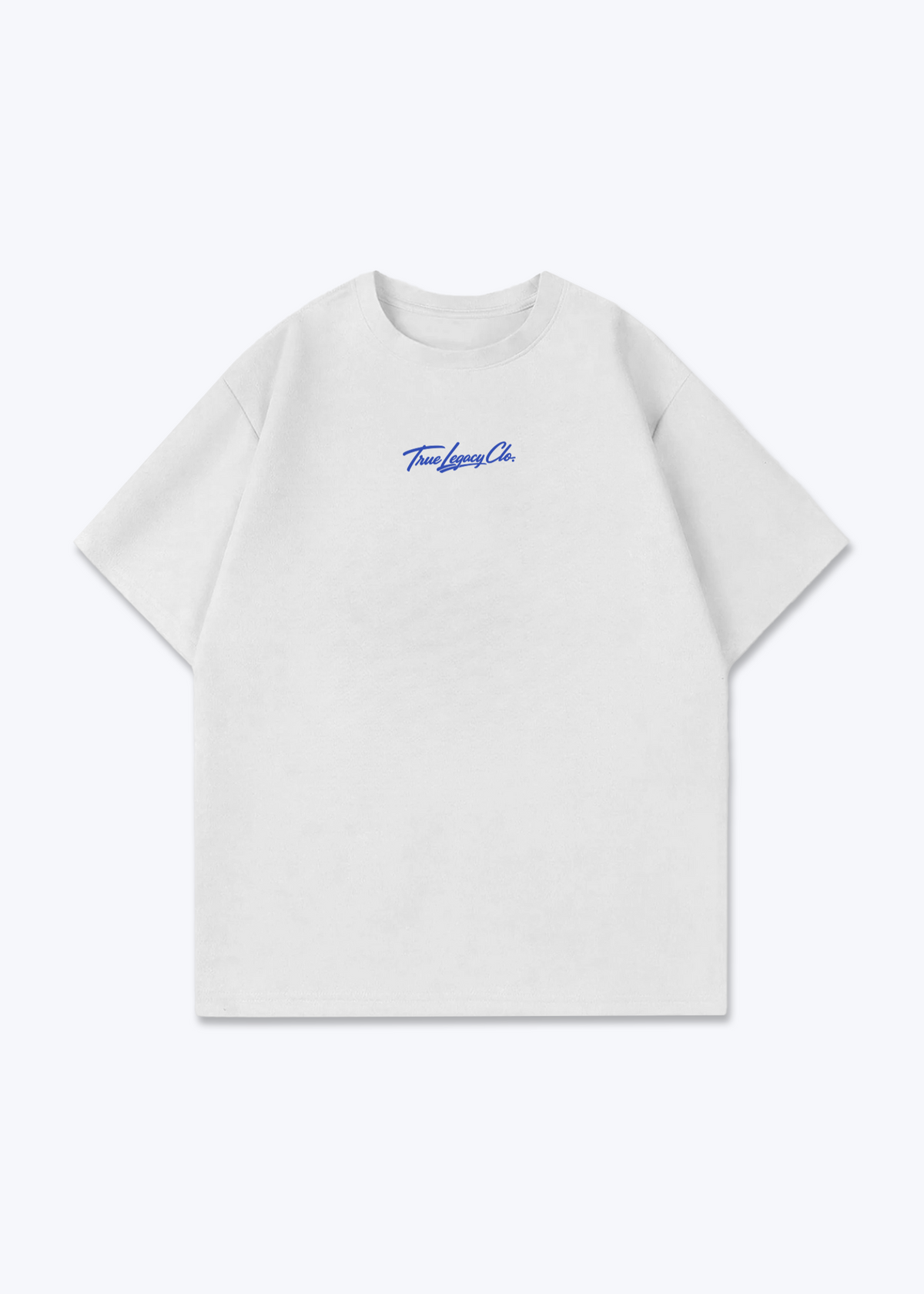 TRUE LEGACY CLO. (ORIGINAL) - Oversized Shirt - White Front (Designed)