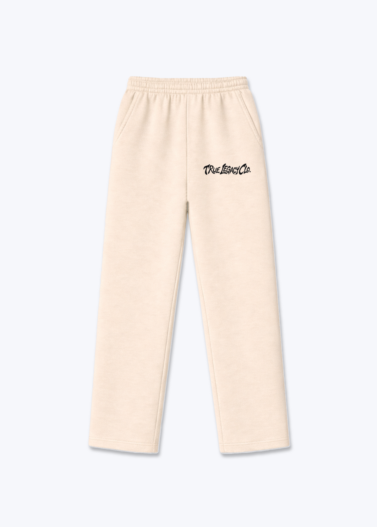TRUE LEGACY CLO. - Trackpants - Beige Front (Designed)