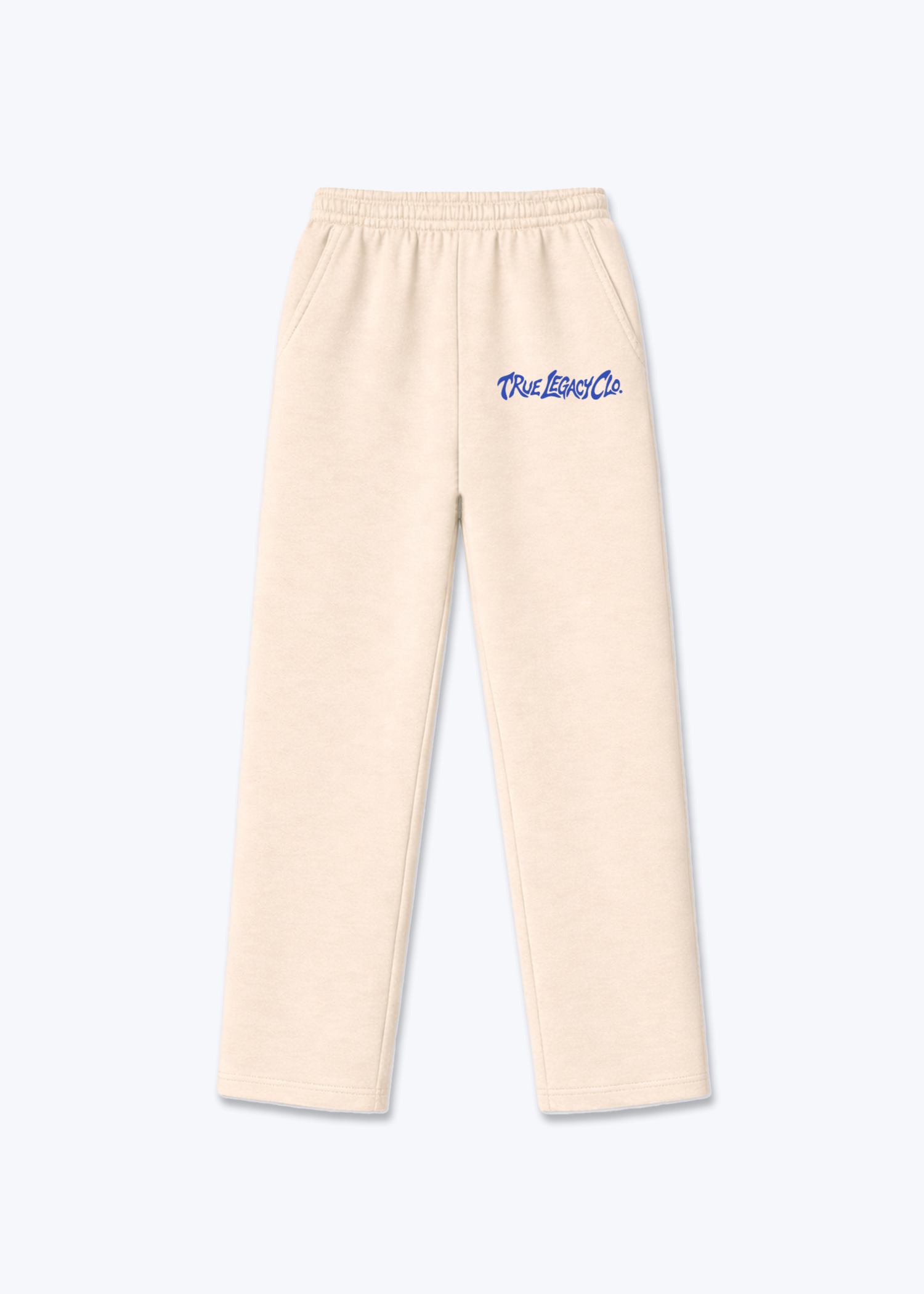 TRUE LEGACY CLO. - Trackpants - Beige Front (Designed)