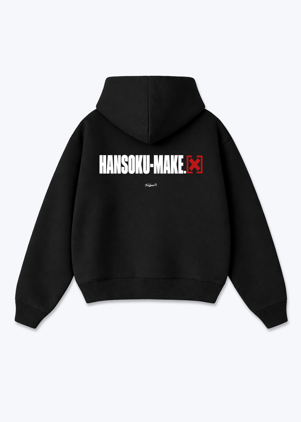 HANSOKU-MAKE - Oversized Hoodie - Black Back (Designed)