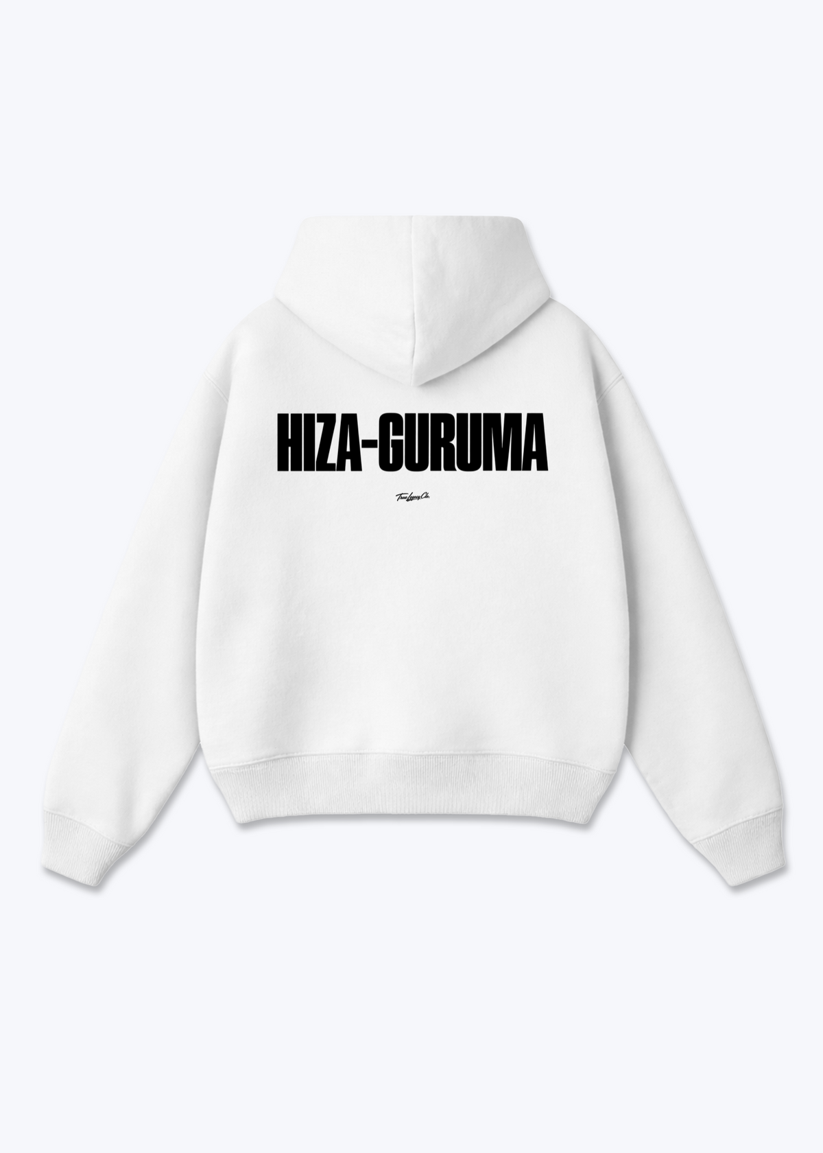 HIZA-GURUMA - Oversized Hoodie - White Back (Designed)