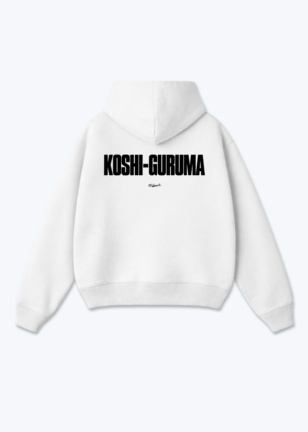 KOSHI-GURUMA - Oversized Hoodie - White Back (Designed)