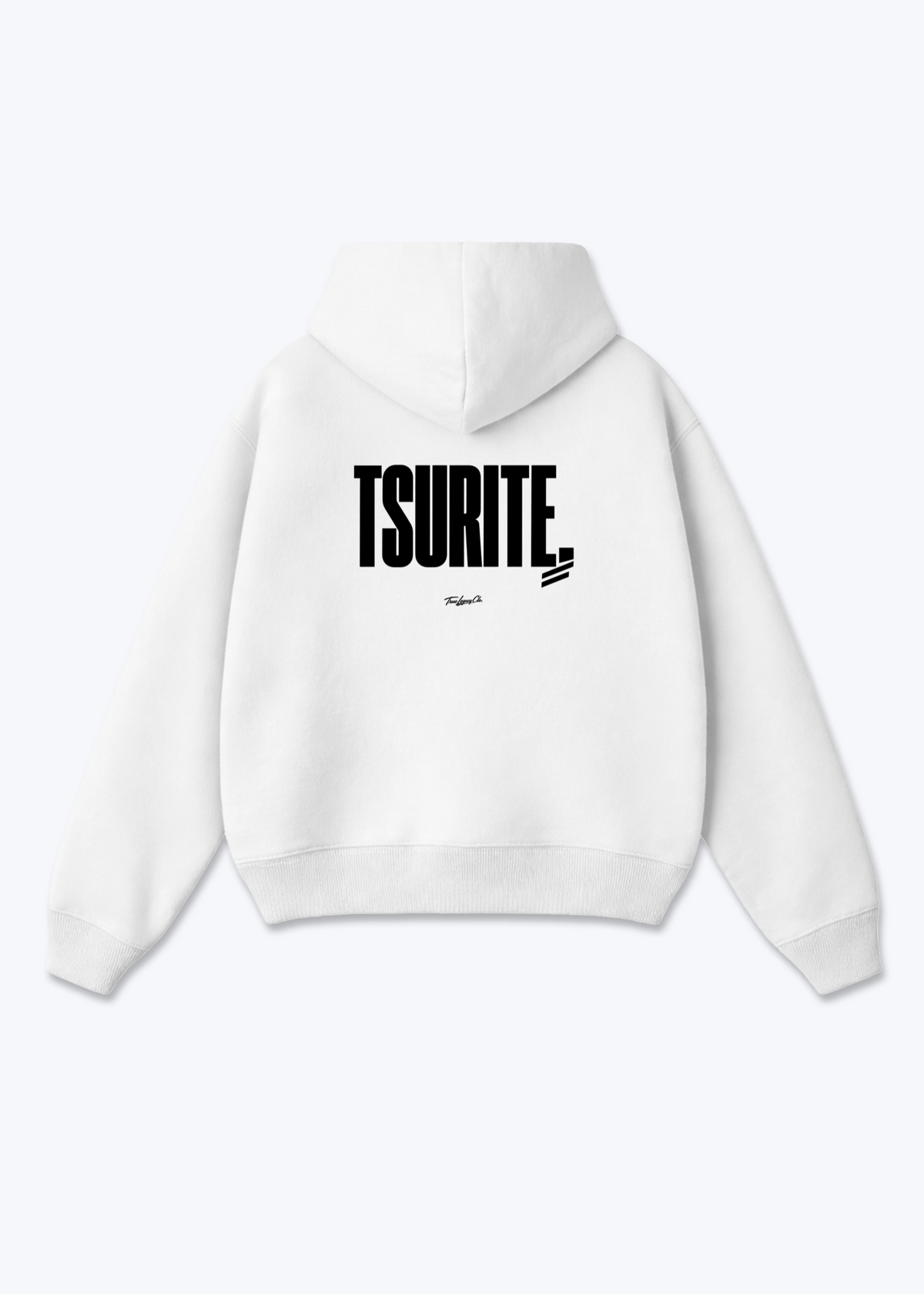 TSURITE - Oversized Hoodie - White Back (Designed)