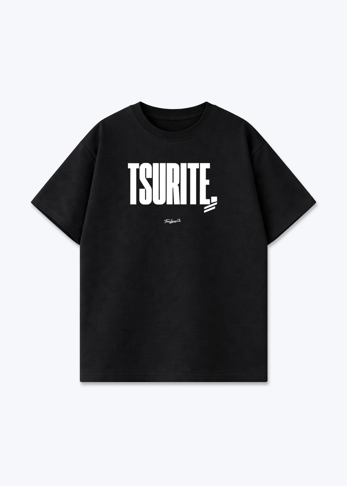 TSURITE - Oversized Shirt - Black Front (Designed)
