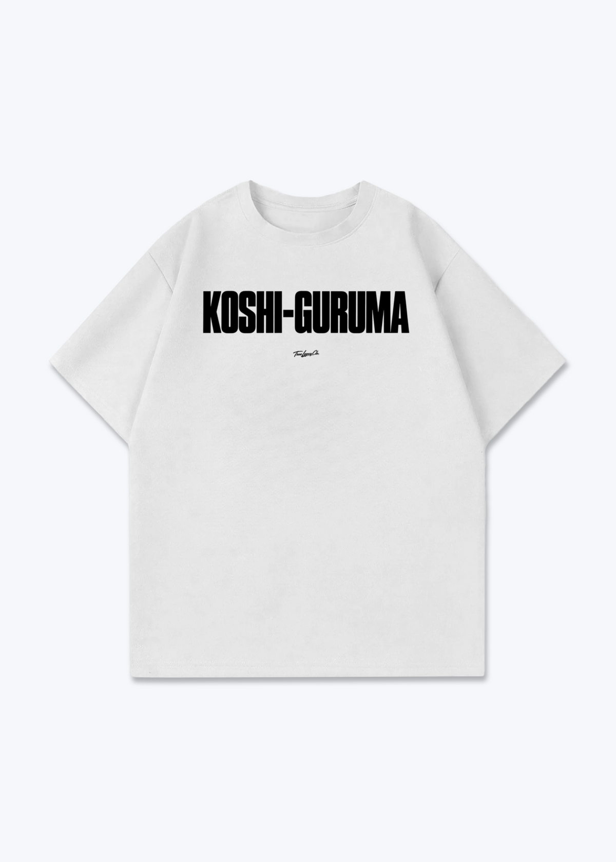 KOSHI-GURUMA - Oversized Shirt - White Front (Designed)