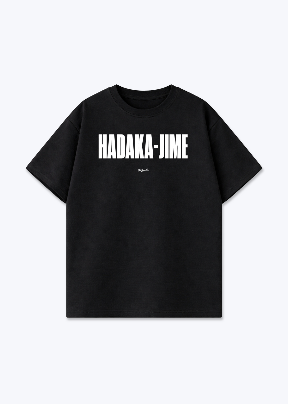 HADAKA-JIME - Oversized Shirt - Black Front (Designed)