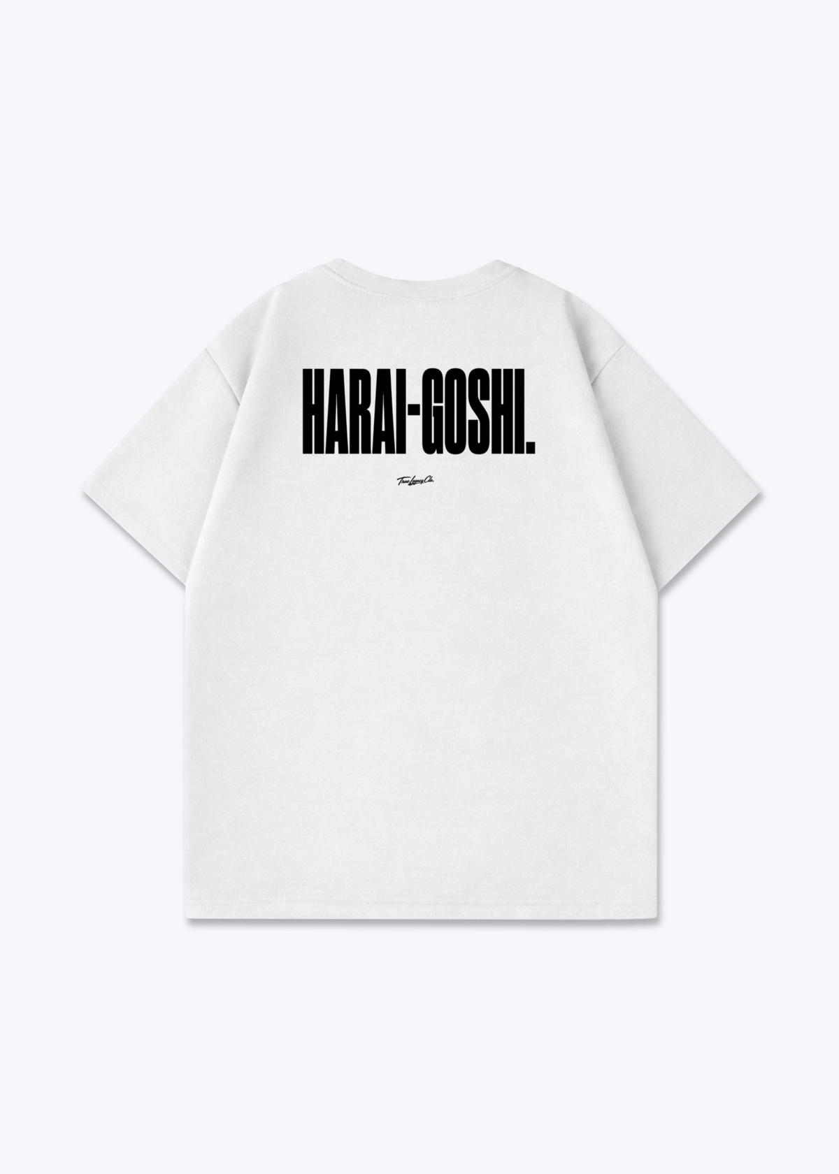HARAI-GOSHI - Oversized Shirt - White Back (Designed)