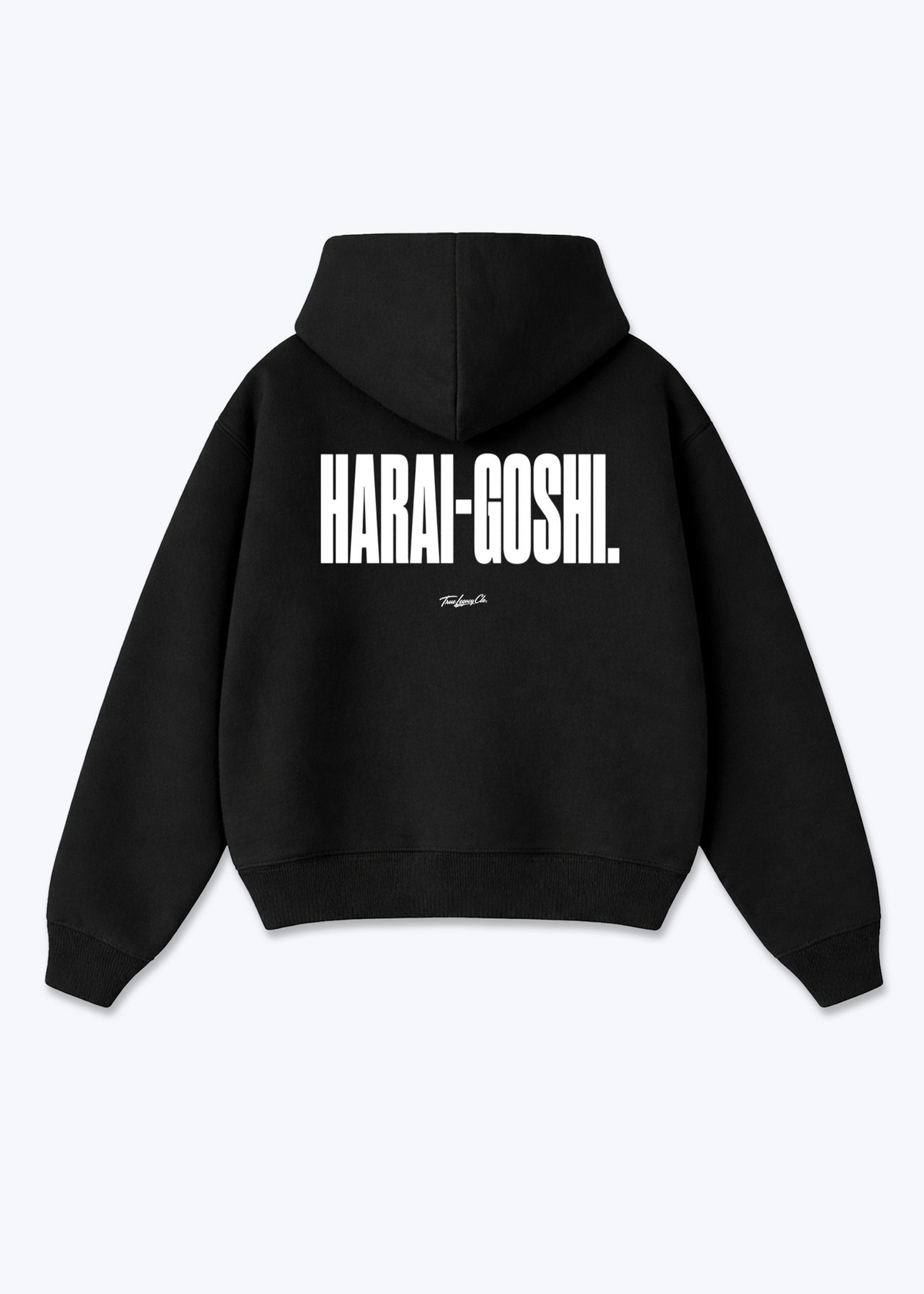 HARAI GOSHI - Oversized Hoodie - Black Back (Designed)