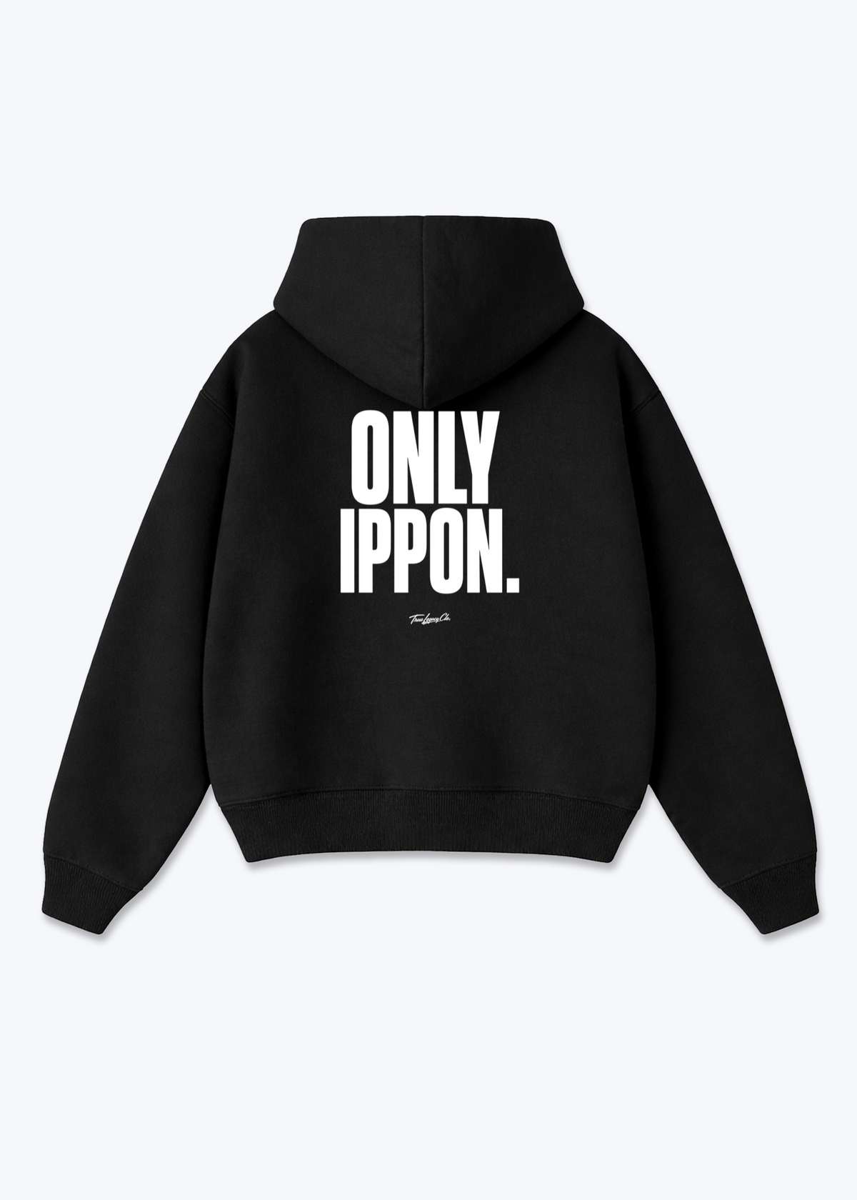ONLY IPPON - Oversized Hoodie - Black Back (Designed)