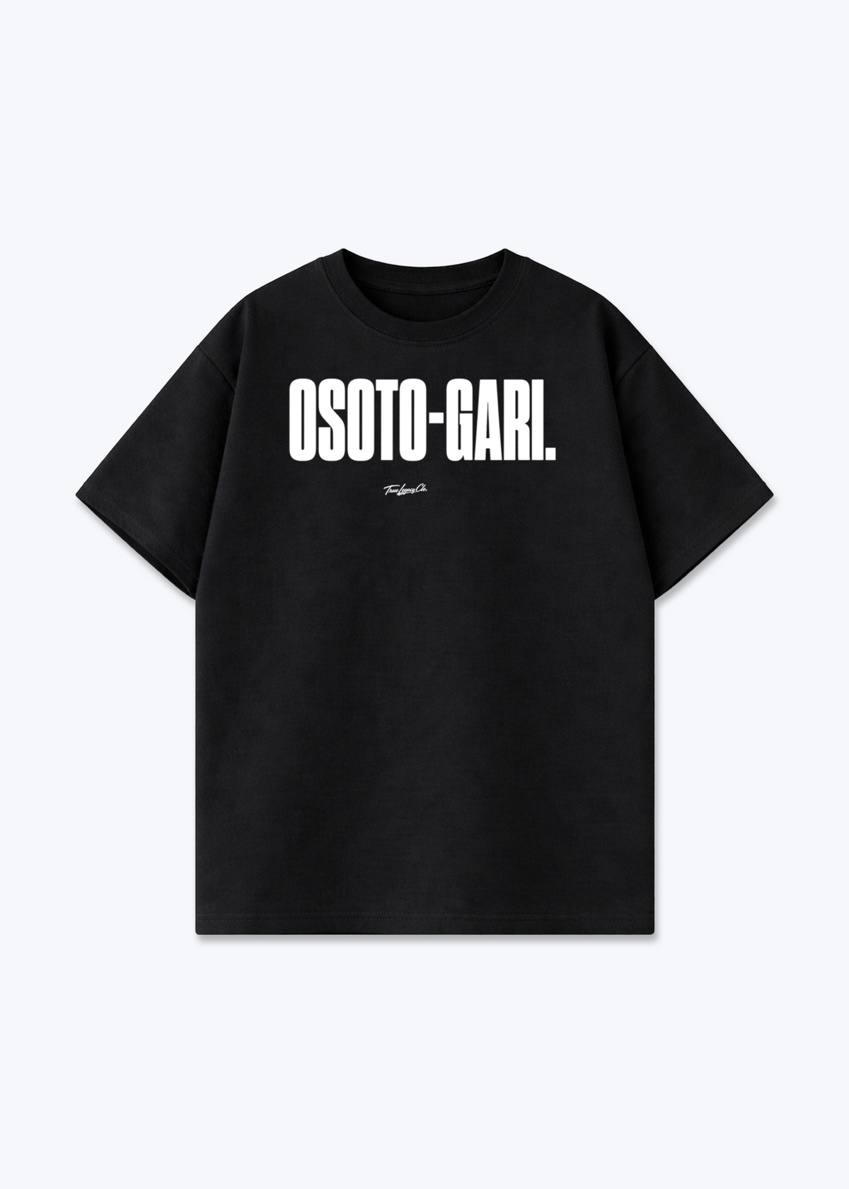 OSOTO-GARI - Oversized Shirt - Black Front (Designed)