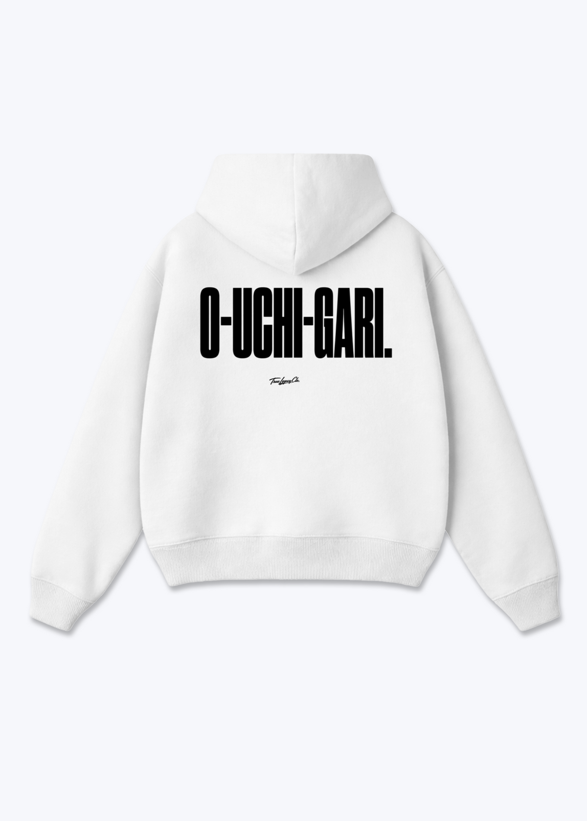 O-UCHI-GARI - Oversized Hoodie - White Back (Designed)