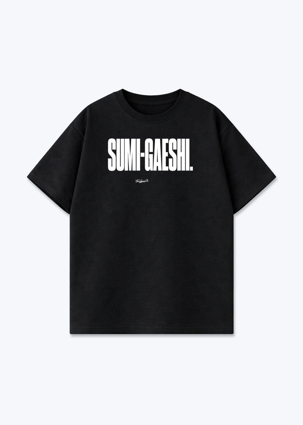 SUMI-GAESHI - Oversized Shirt - Black Front (Designed)