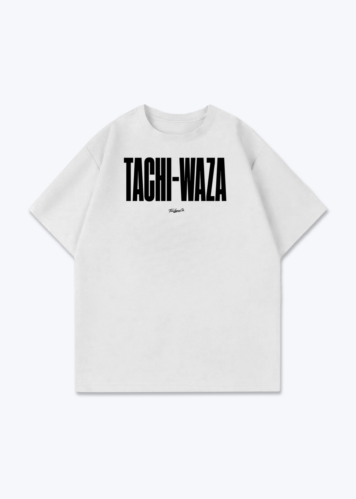 TACHI-WAZA - Oversized Shirt - White Front (Designed)