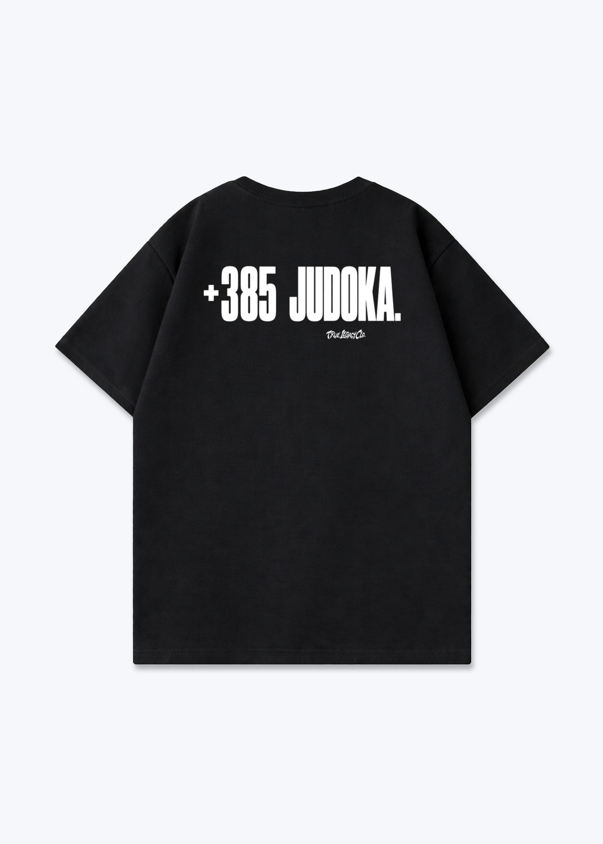 +385 JUDOKA (CRO) - Oversized Shirt - Black Back (Designed)