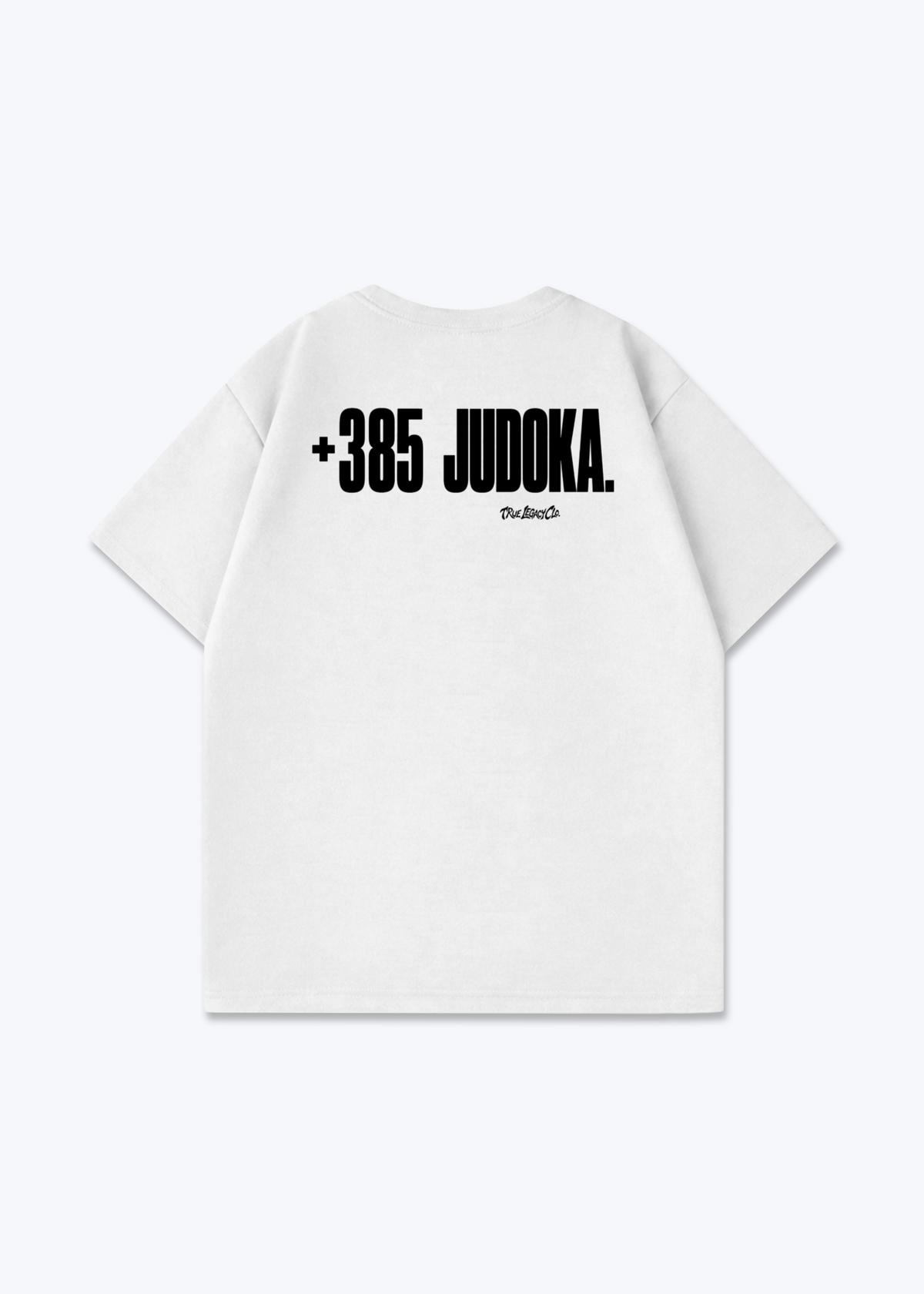 +385 JUDOKA (CRO) - Oversized Shirt - White Back (Designed)