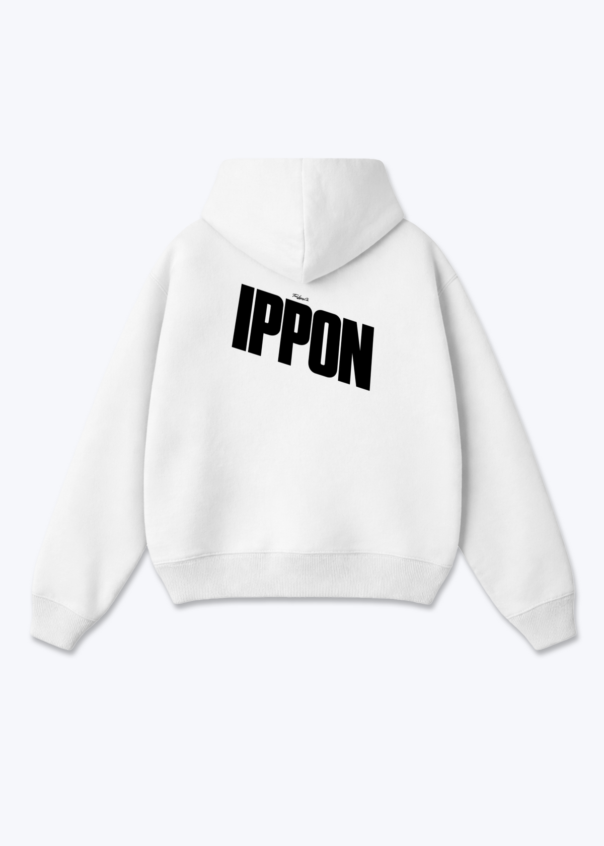 IPPON DIAGONAL - Oversized Hoodie - White Back (Designed)