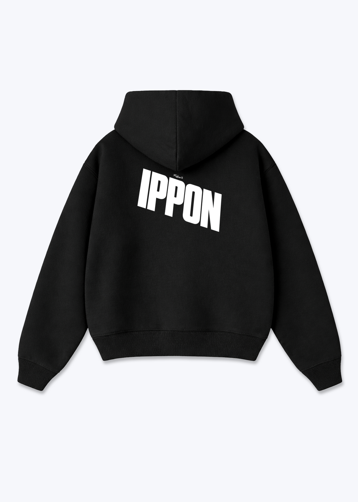 IPPON DIAGONAL - Oversized Hoodie - Black Back (Designed)