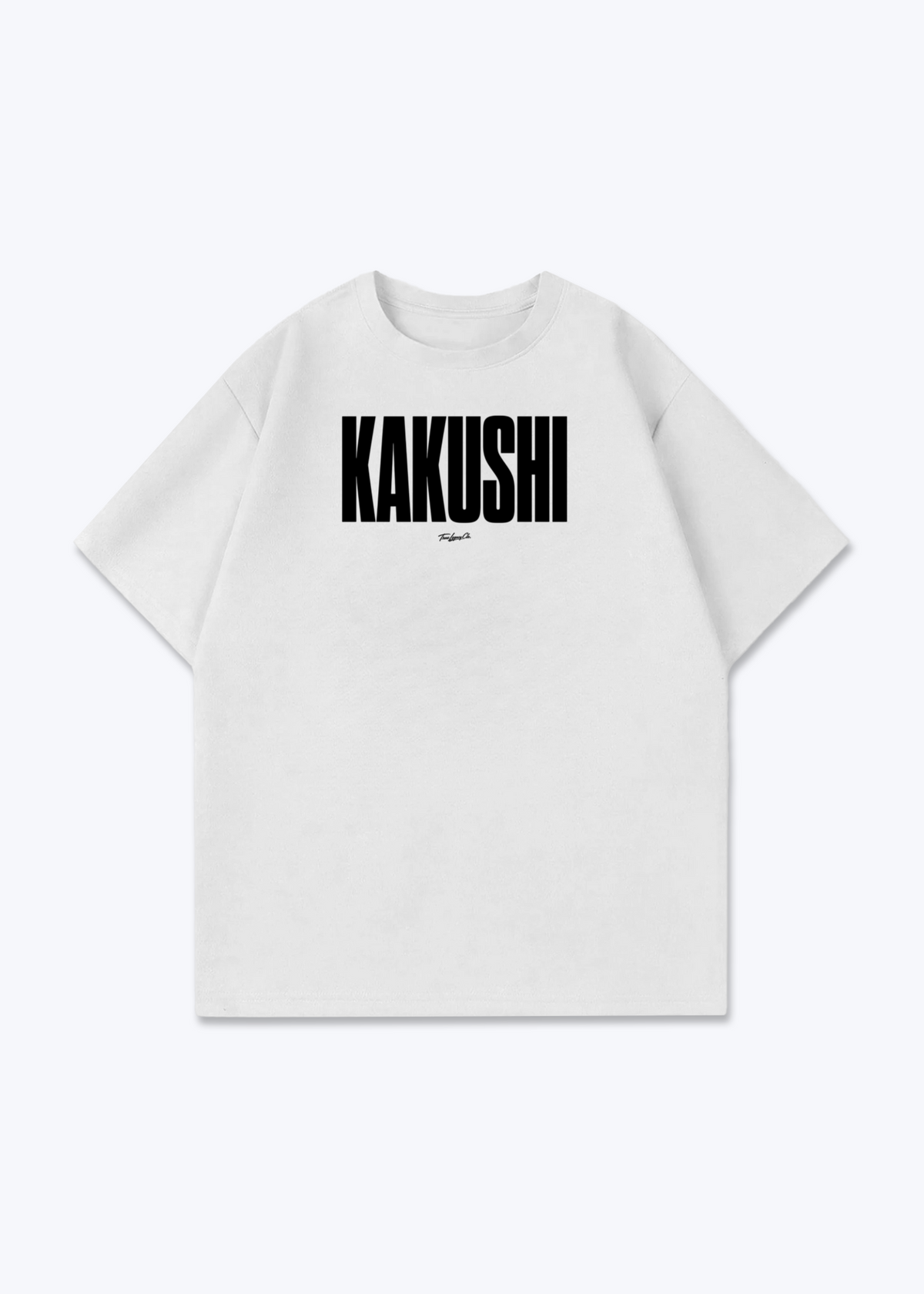 KAKUSHI - Oversized Shirt - White Front (Designed)
