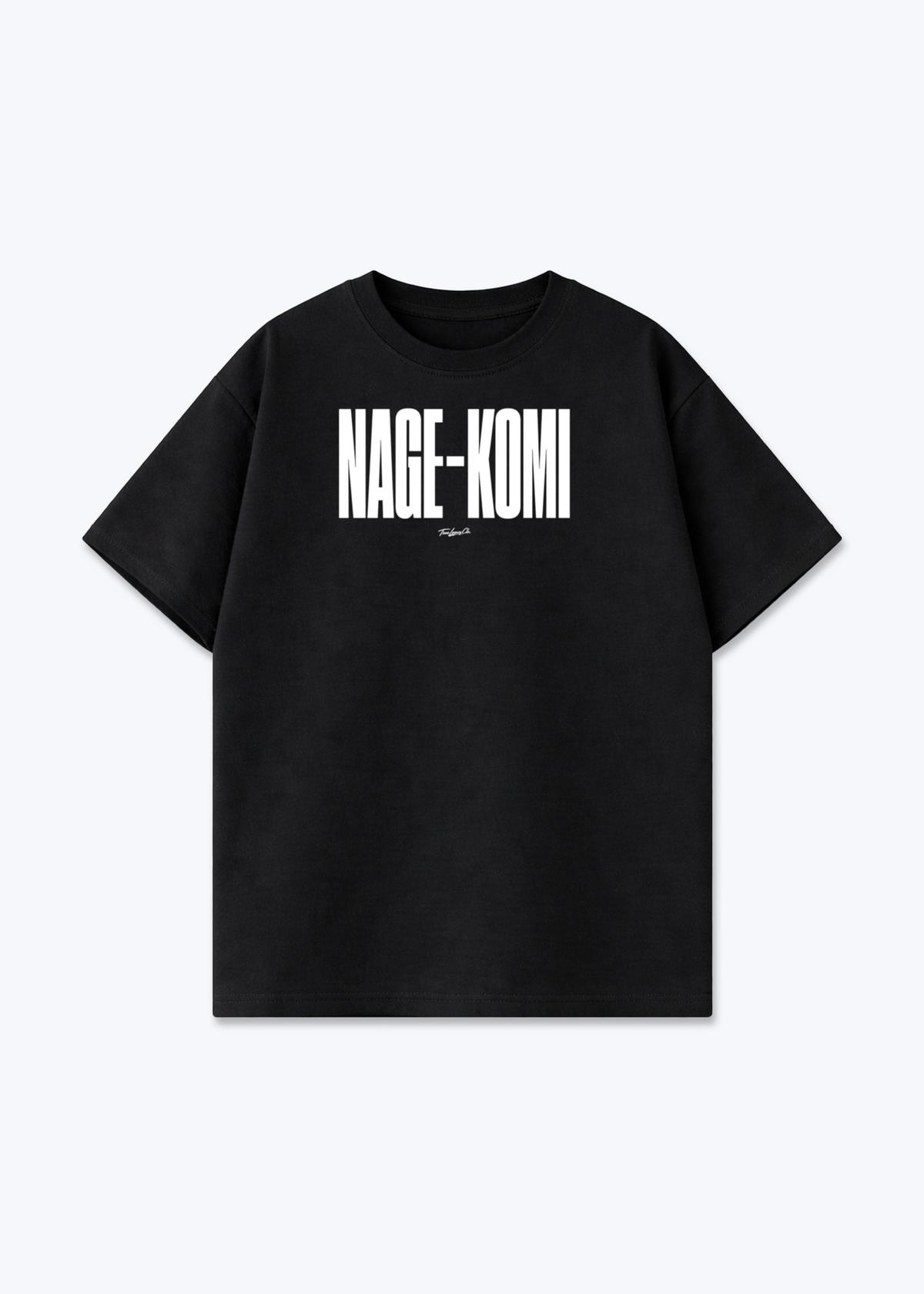 NAGE-KOMI - Oversized Shirt - Black Front (Designed)