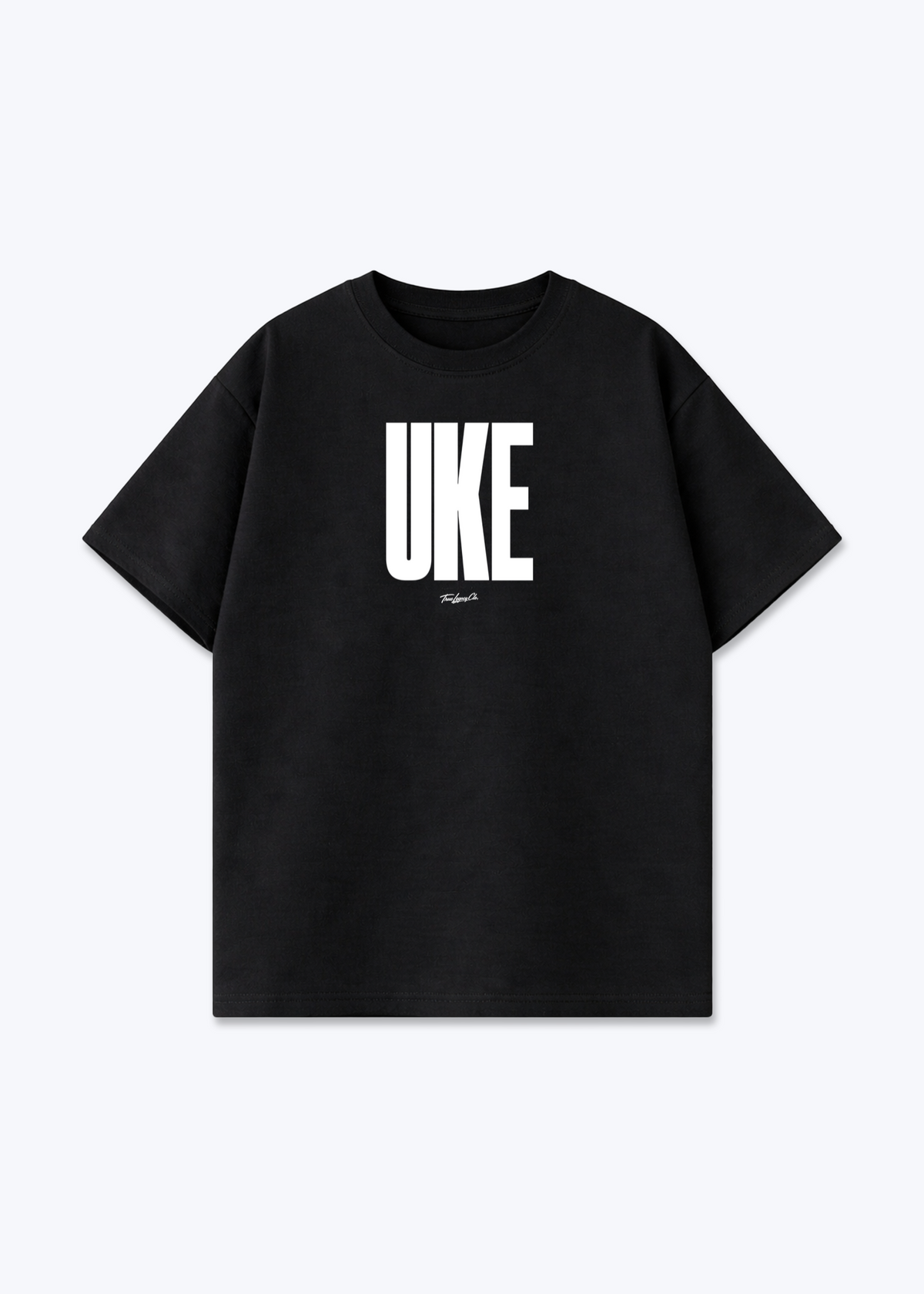 UKE - Oversized Shirt - Black Front (Designed)