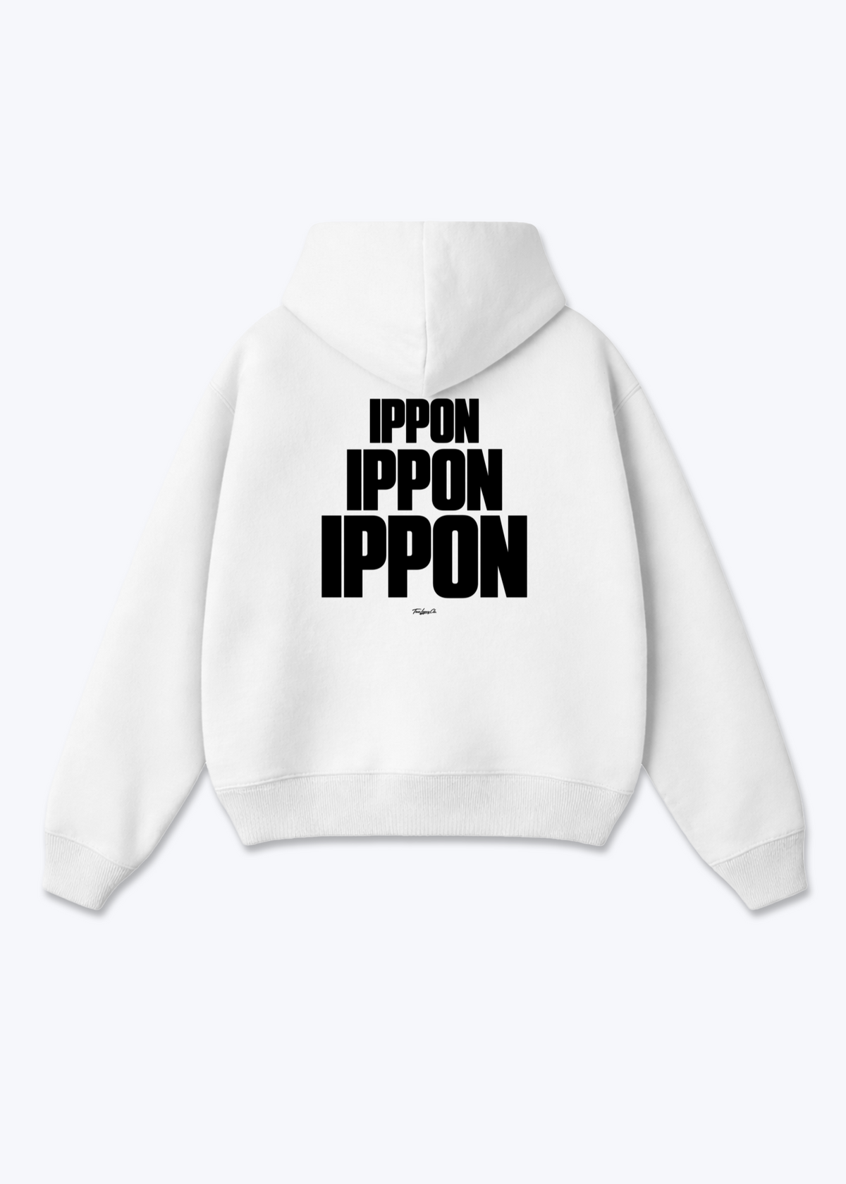 IPPON PYRAMIDE - Oversized Hoodie - White Back (Designed)